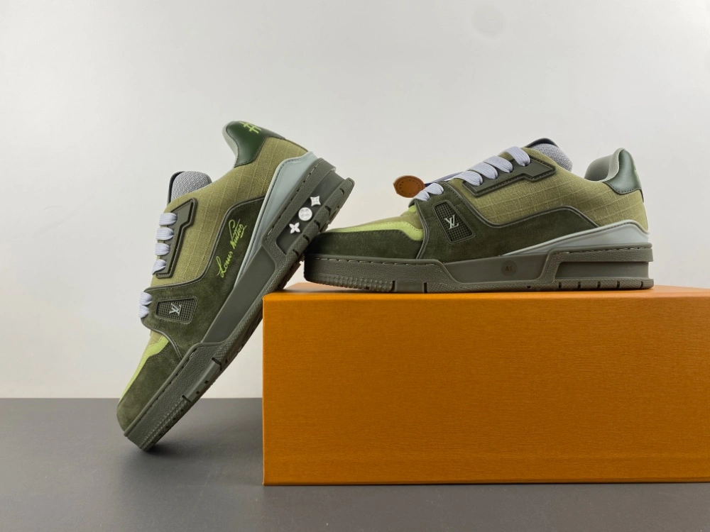 Original L*ouis V*uitton Top Sneaker Trainer MK 20250727- 3685