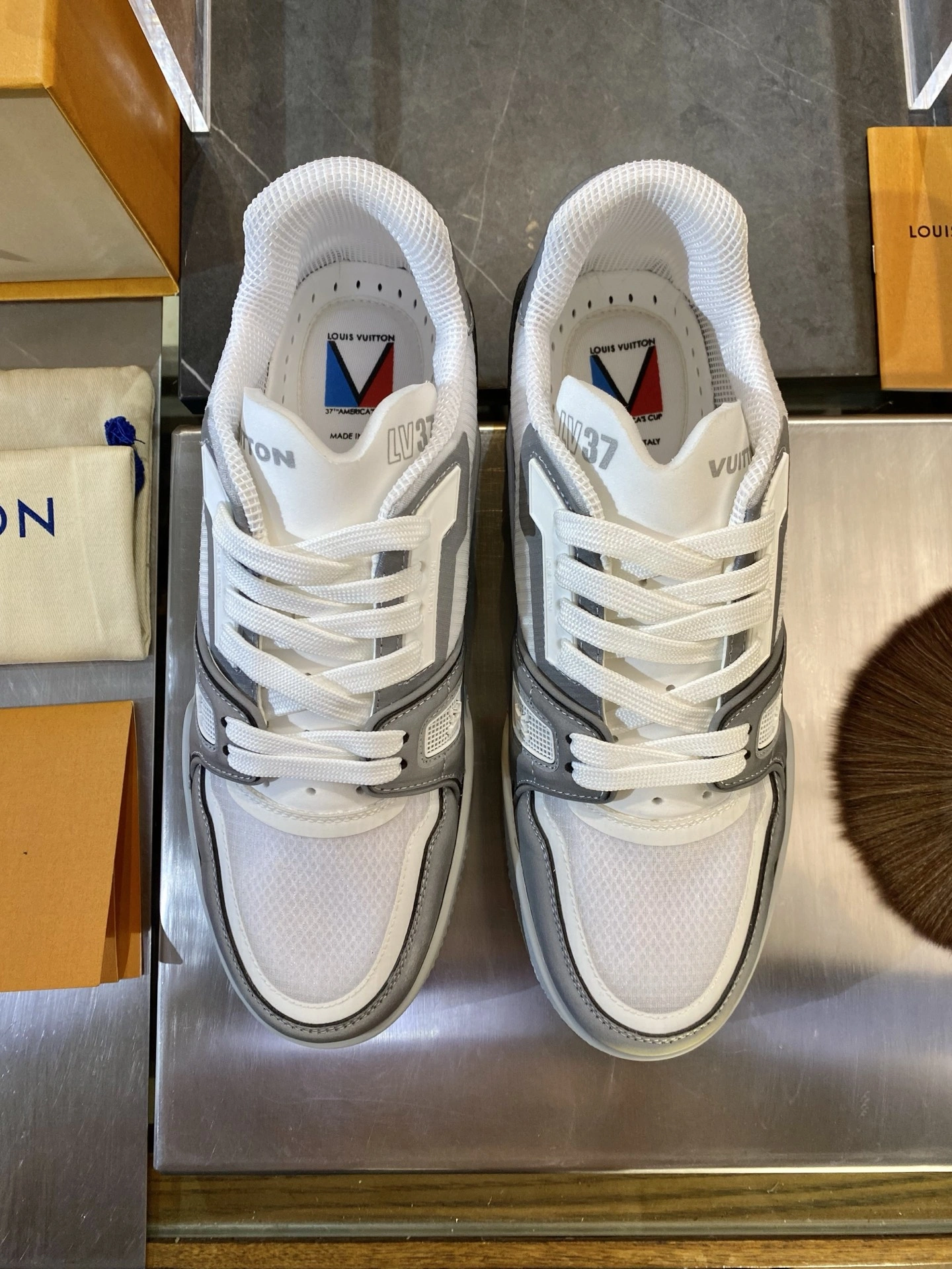 Refined L*ouis V*uitton Top Sneaker Trainer RR 20250415- 3752