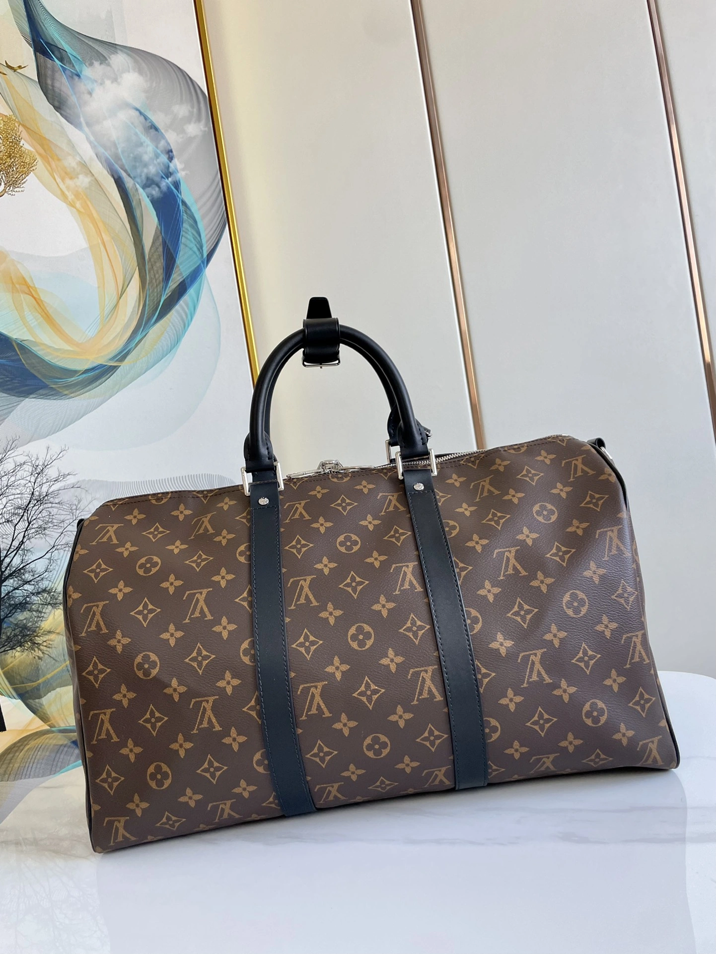 SmoothTexture L*ouis V*uitton Travel-bag Top Quality HT 20231013-46 45×27×20CM 8302