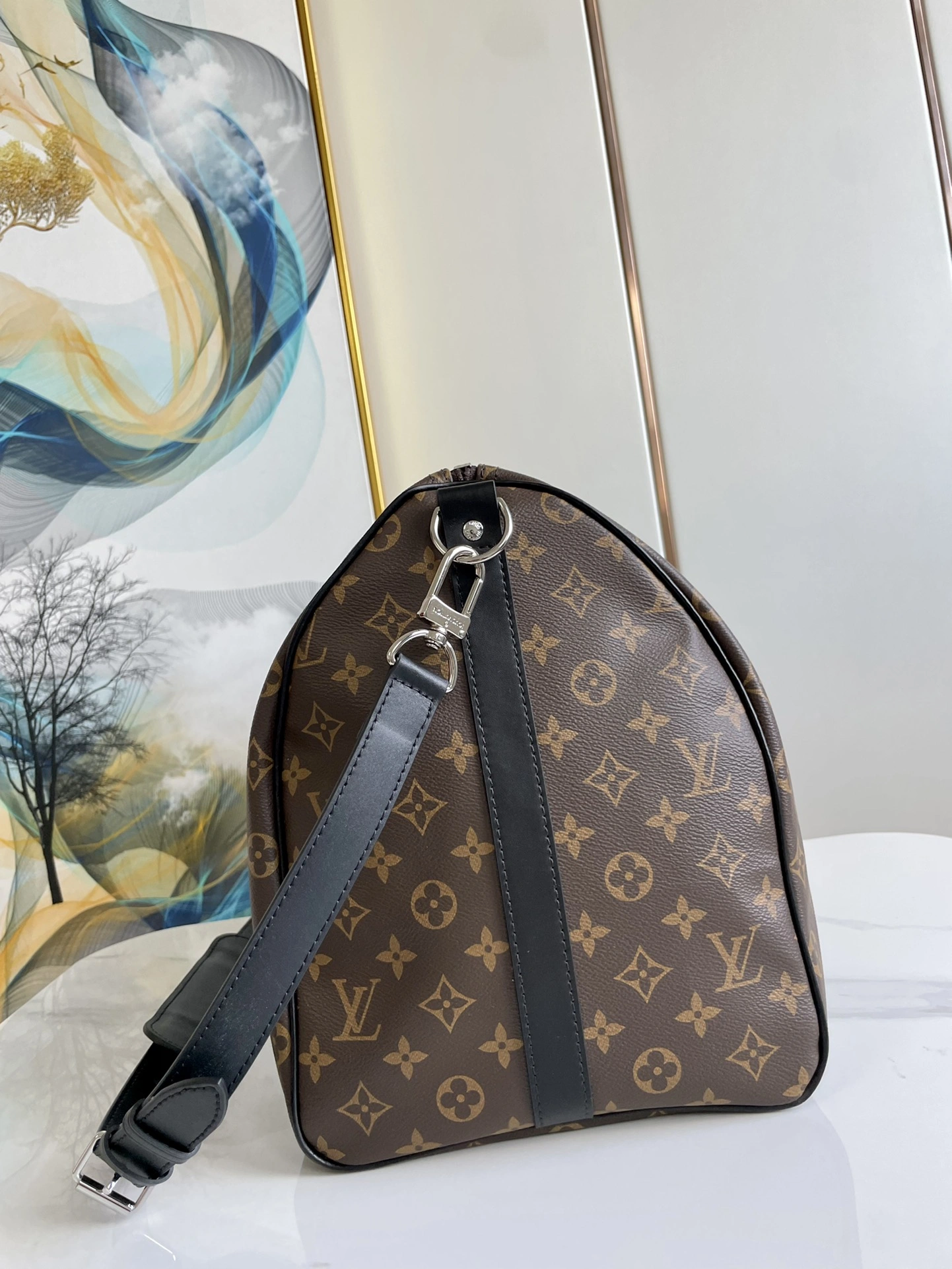 L*ouis V*uitton Travel-bag Top Quality HT 20231013-49 50×29×22 CM SmoothTexture 8298