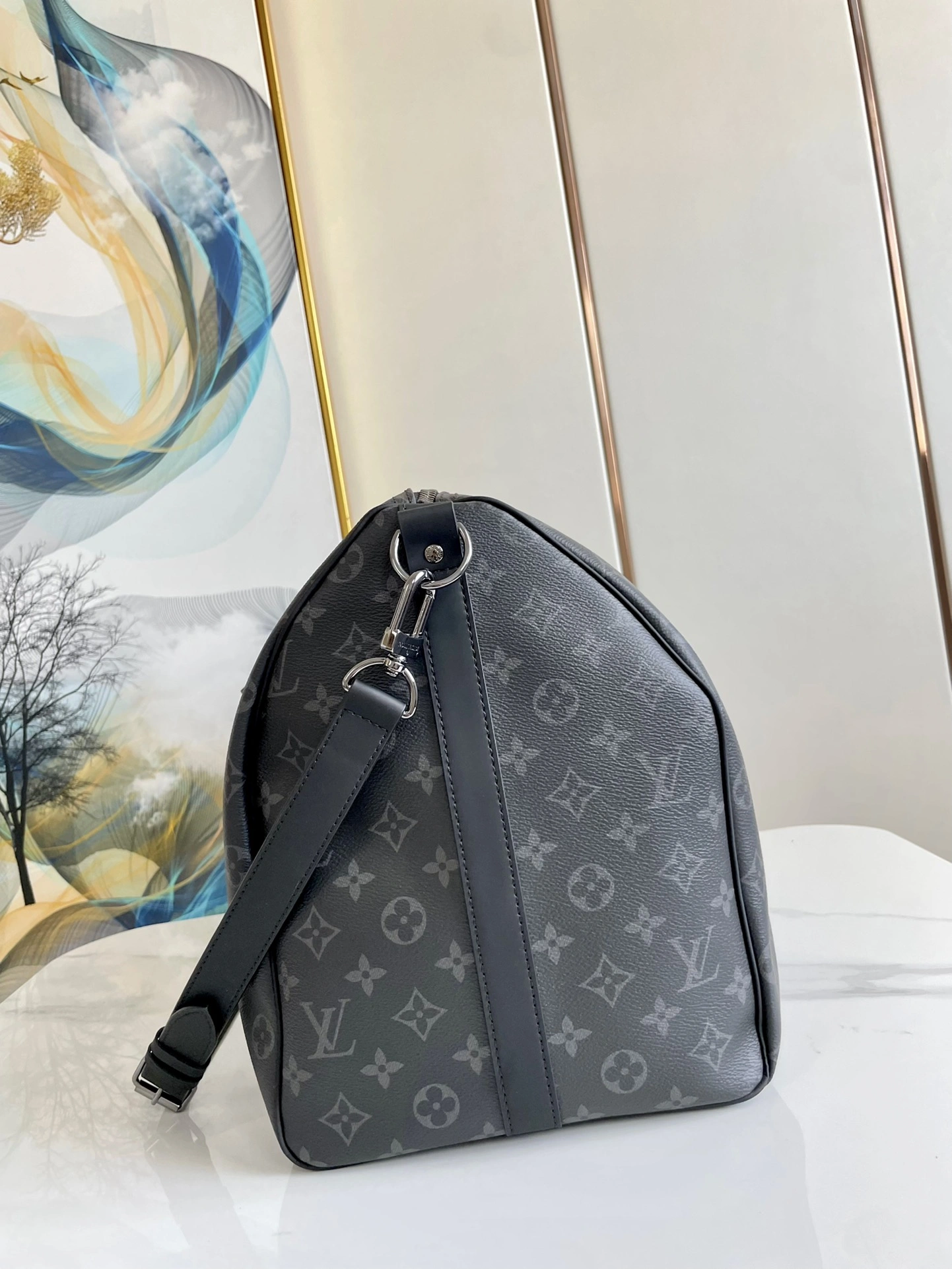 L*ouis V*uitton Travel-bag Top Quality HT 20231013-51 50×29×22 CM Stretchable 8296