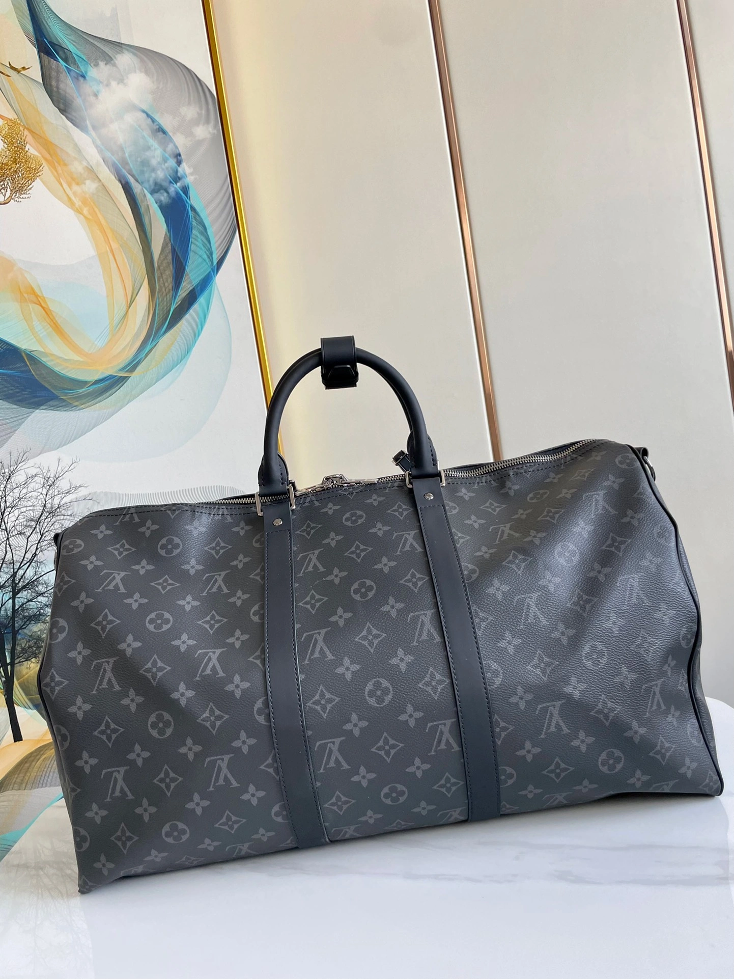 L*ouis V*uitton Travel-bag Top Quality HT 20231013-51 50×29×22 CM Stretchable 8296
