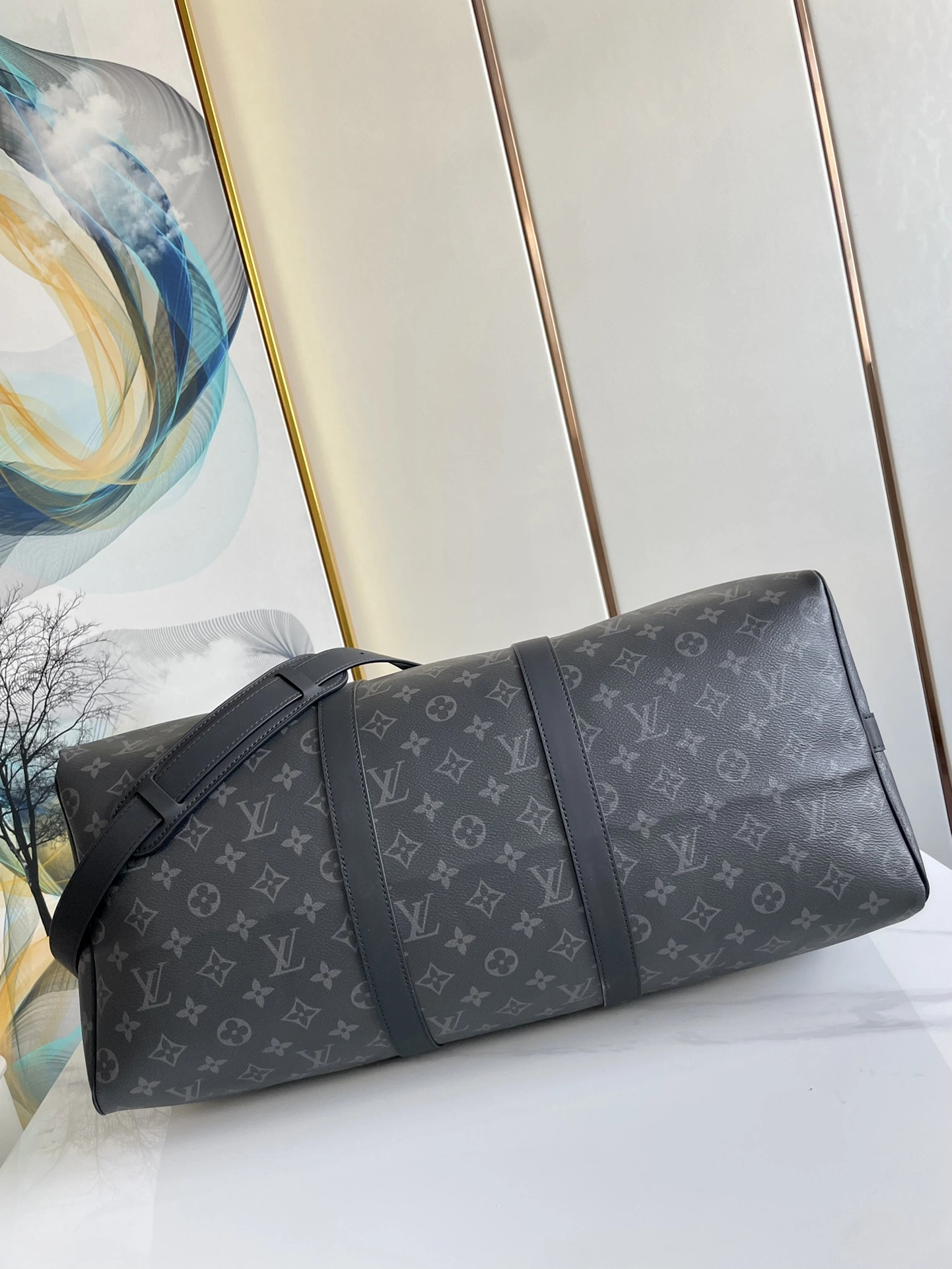 L*ouis V*uitton Travel-bag Top Quality HT 20231013-51 50×29×22 CM Stretchable 8296