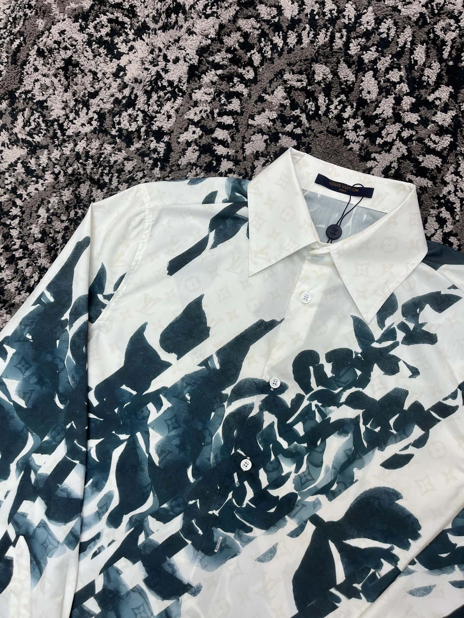 L*ouis V*uitton shirt Top Quality D17 20231030- Chic 12923
