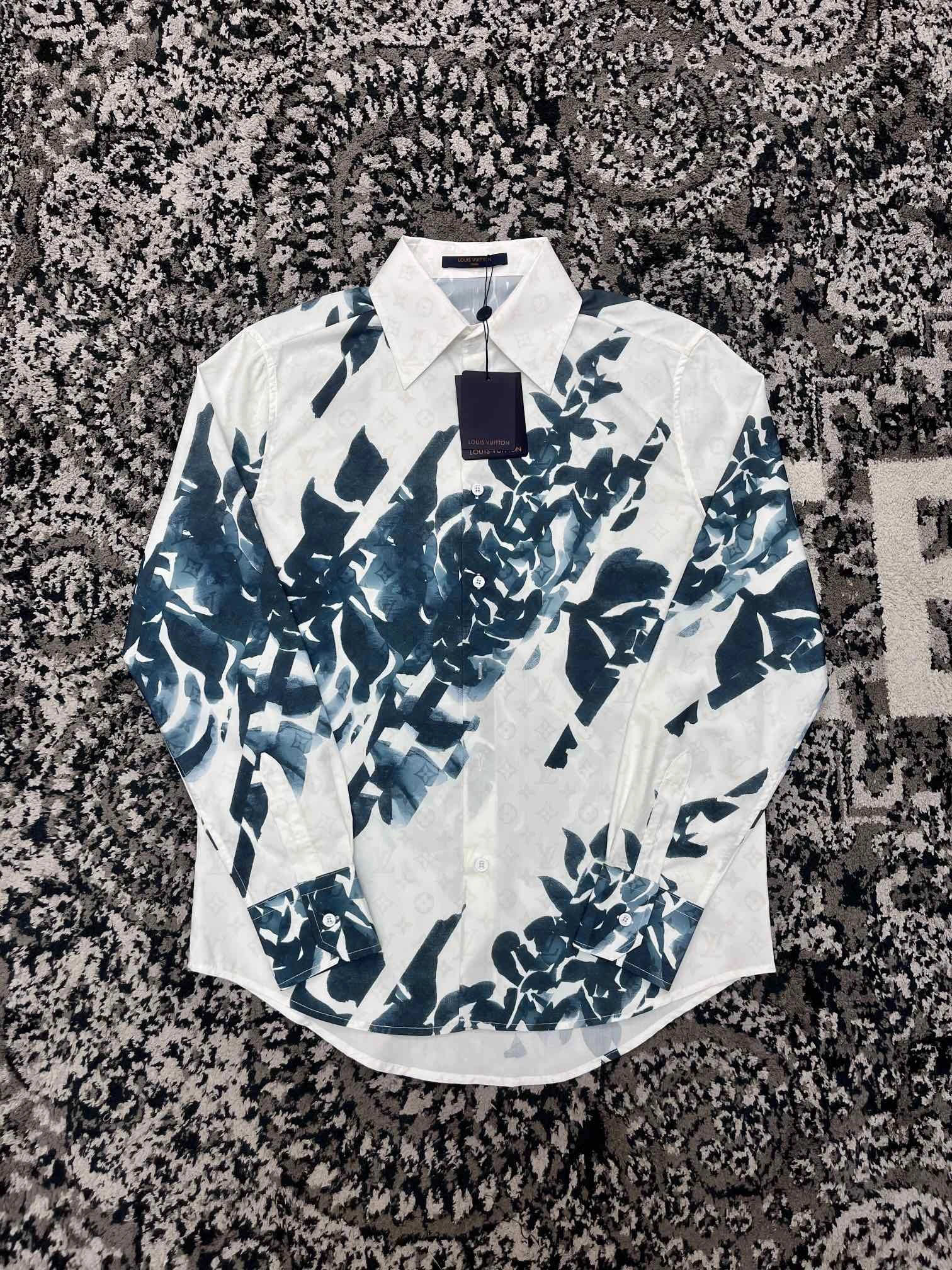 L*ouis V*uitton shirt Top Quality D17 20231030- Chic 12923