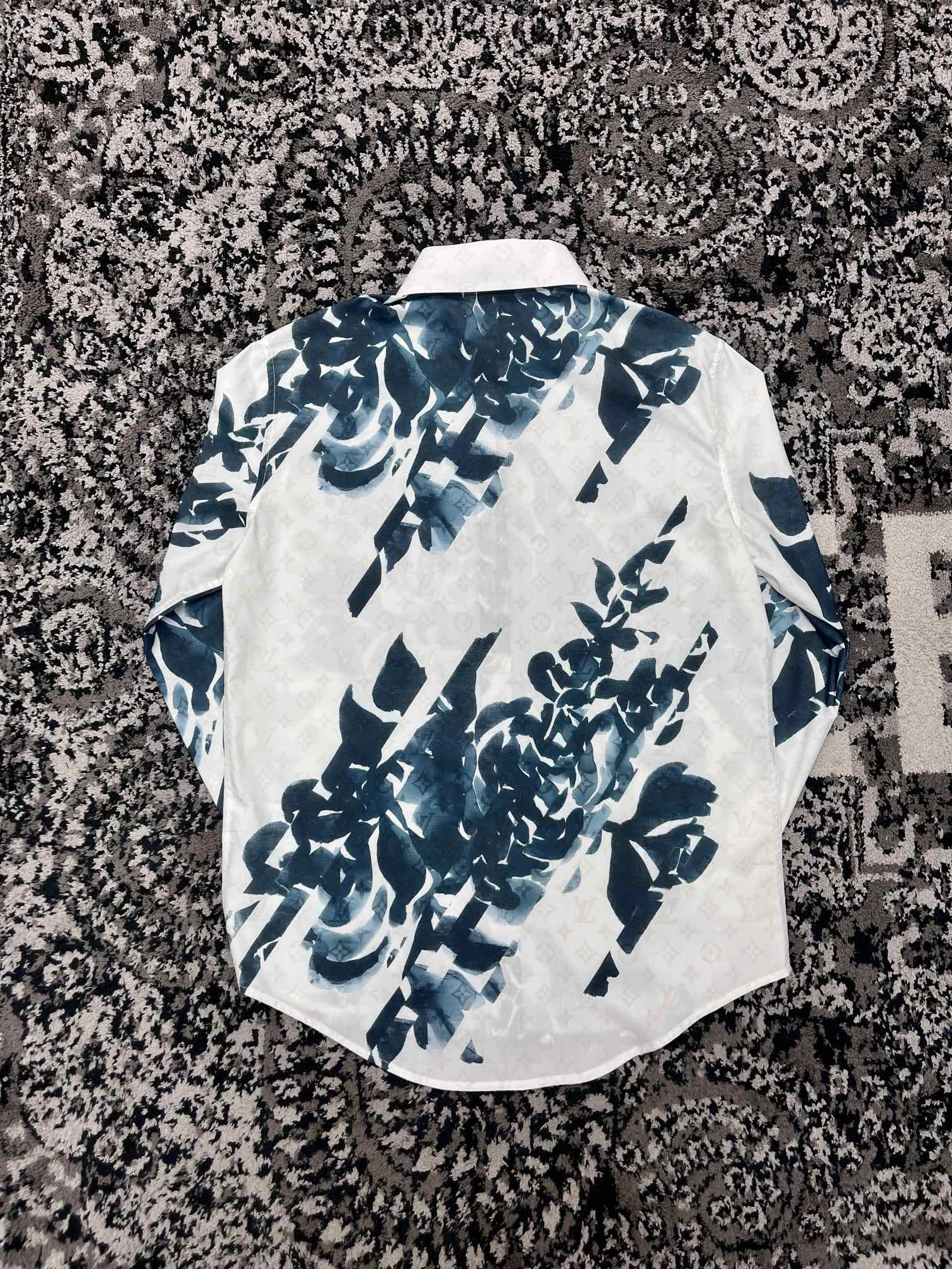 L*ouis V*uitton shirt Top Quality D17 20231030- Chic 12923