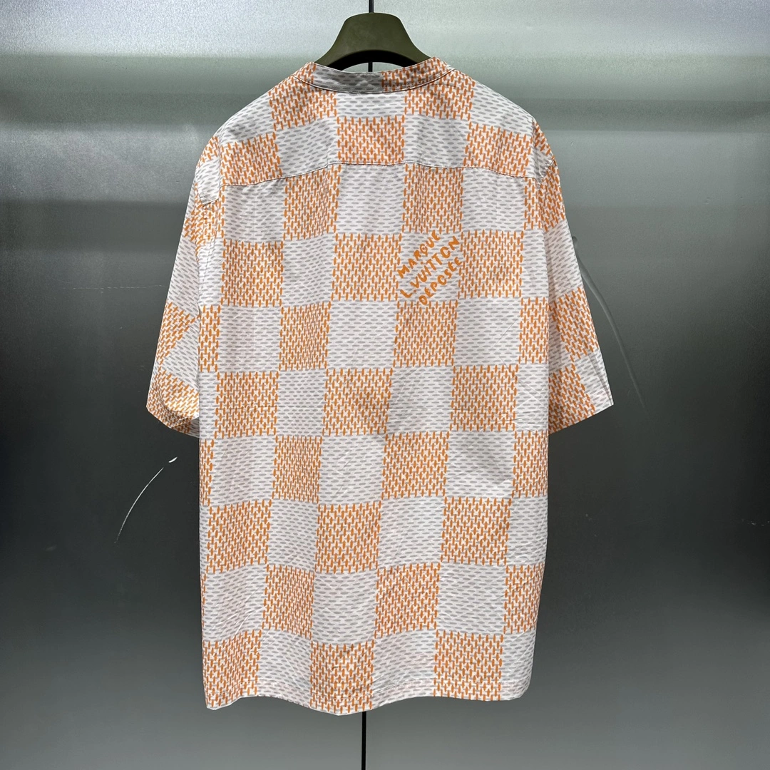 Bright L*ouis V*uitton shirt Top Quality D17 20240324- 12849