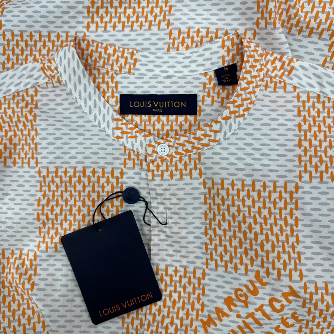 Bright L*ouis V*uitton shirt Top Quality D17 20240324- 12849
