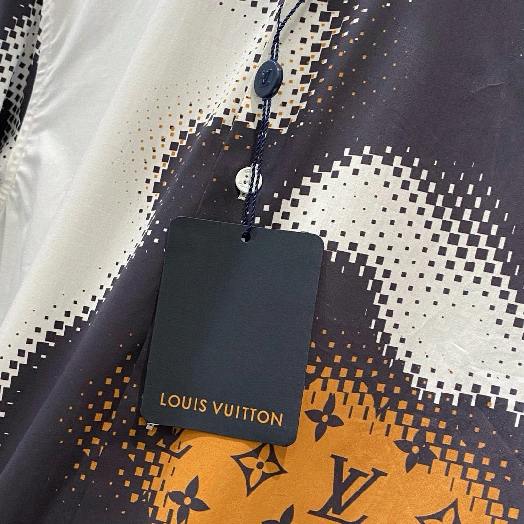 Popular L*ouis V*uitton shirt Top Quality D17 20240406- 12806