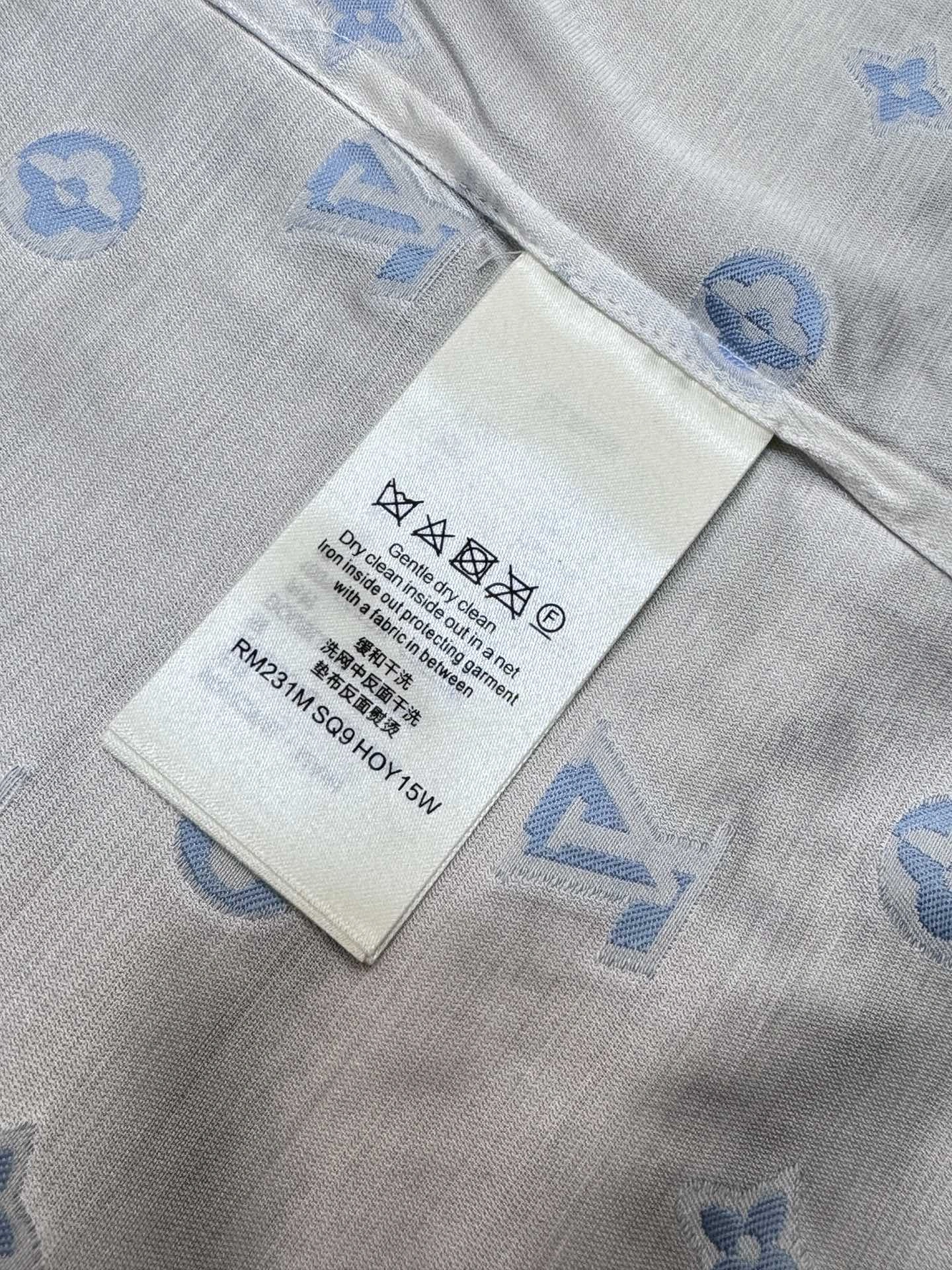 L*ouis V*uitton shirt Top Quality D17 20240510- Lightweight 12696