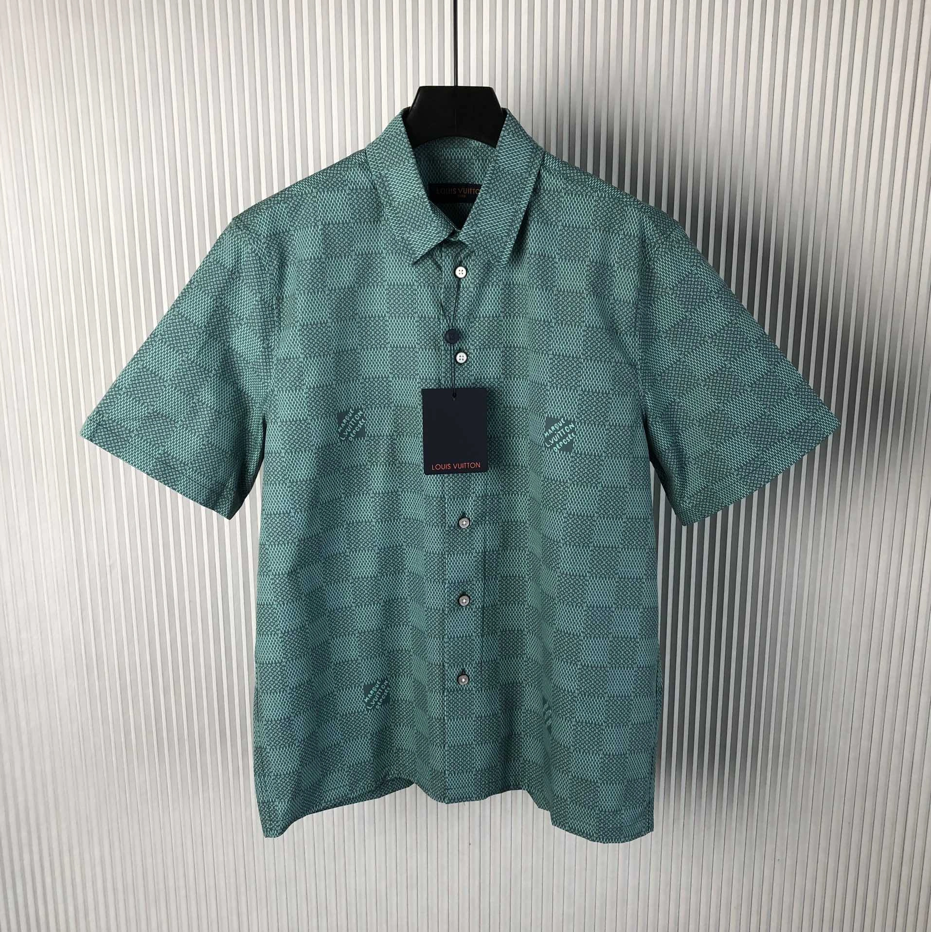L*ouis V*uitton shirt Top Quality D17 20240807- Popular 12601
