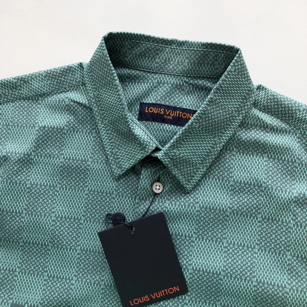 L*ouis V*uitton shirt Top Quality D17 20240807- Popular 12601