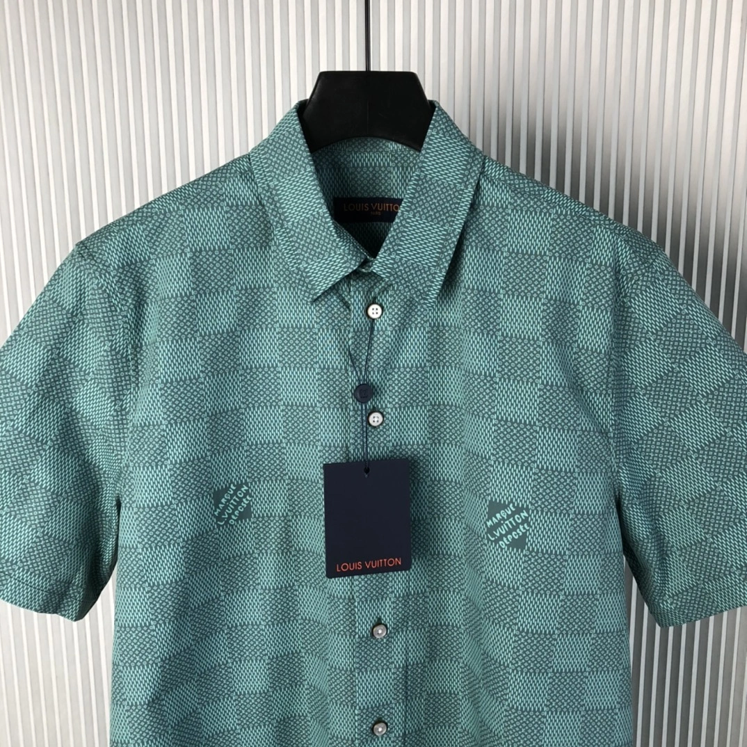 L*ouis V*uitton shirt Top Quality D17 20240807- Popular 12601