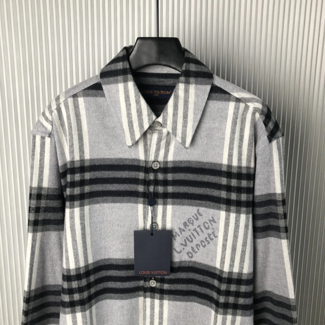 L*ouis V*uitton shirt Top Quality D17 20240821- Popular 12562