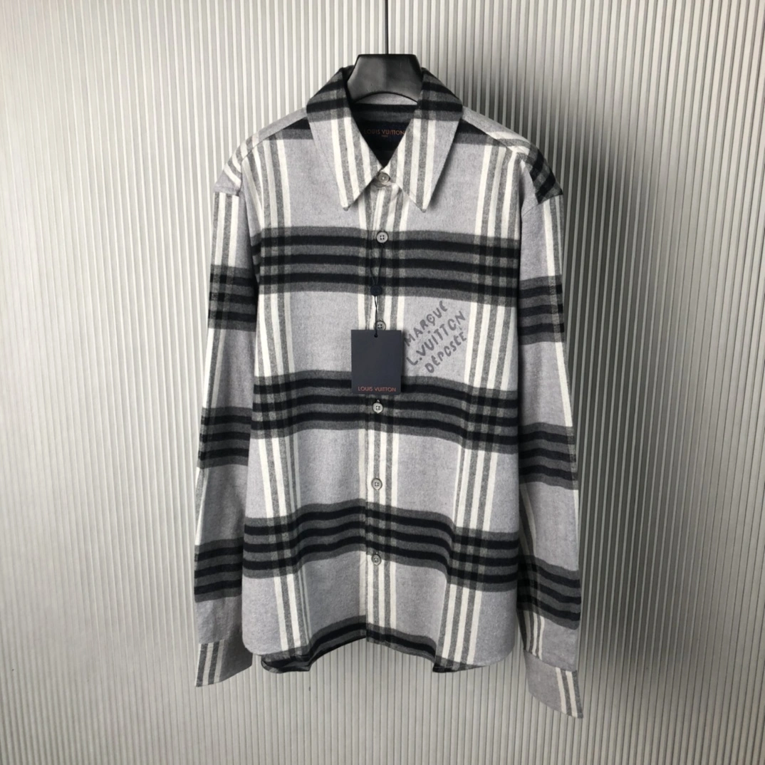 L*ouis V*uitton shirt Top Quality D17 20240821- Popular 12562