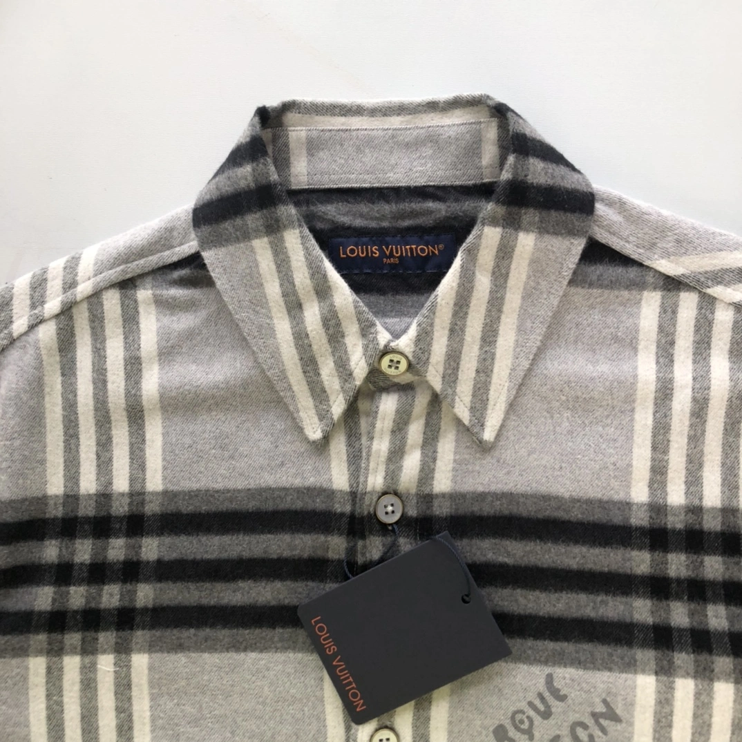 L*ouis V*uitton shirt Top Quality D17 20240821- Popular 12562