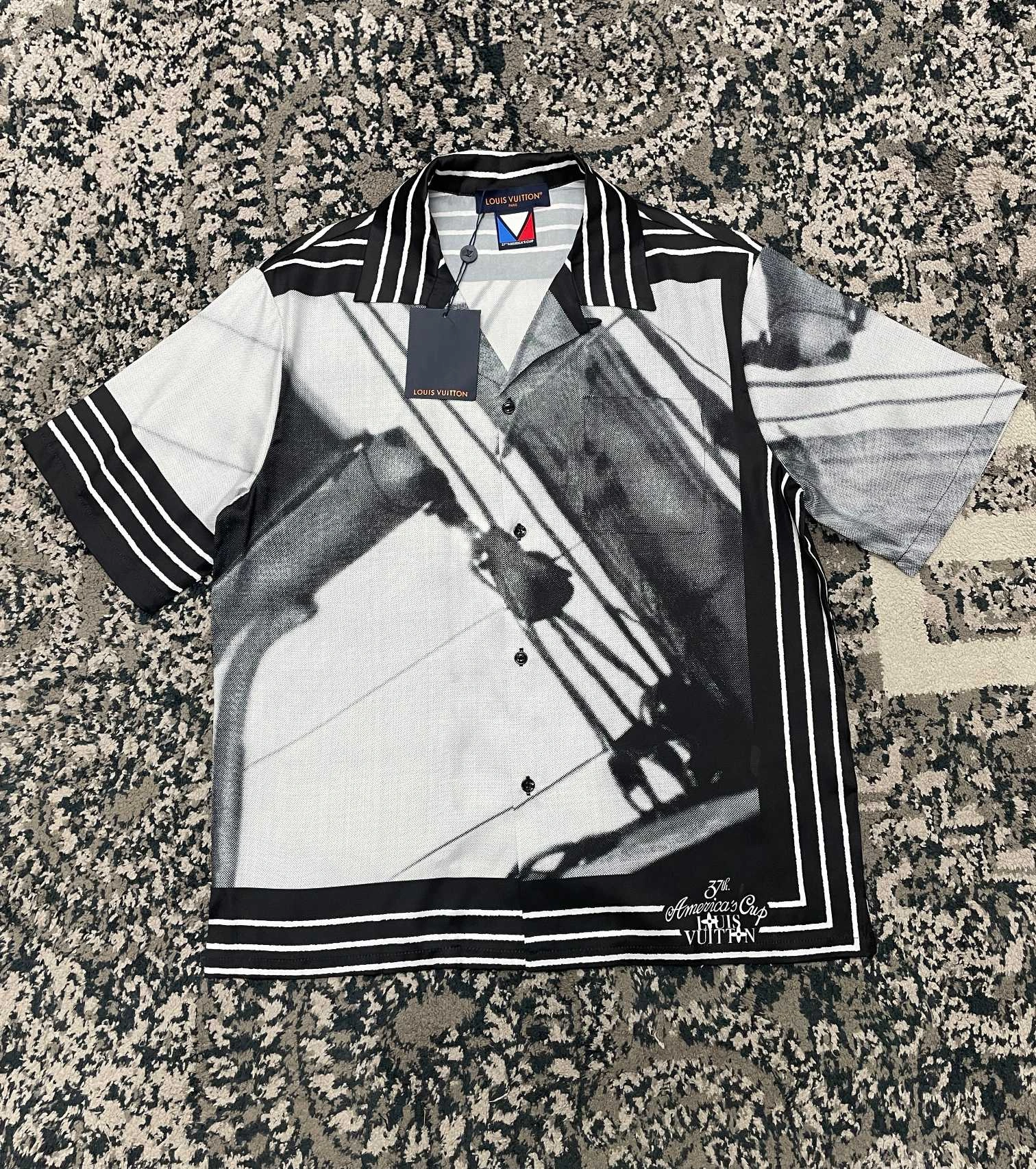 Affordable L*ouis V*uitton shirt Top Quality D17 20240822- 12559