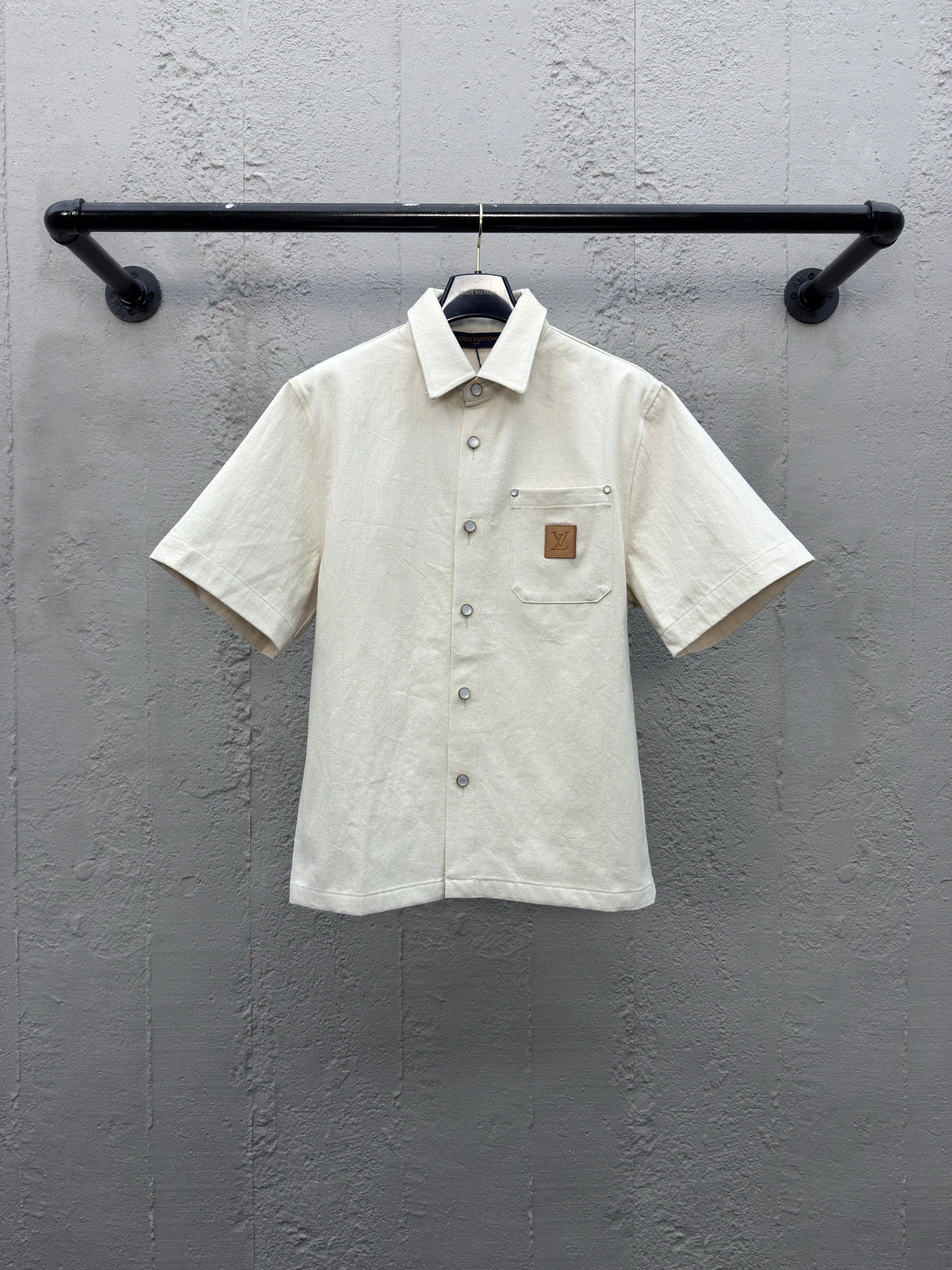 L*ouis V*uitton shirt Top Quality X.C 20250519- QuickDry 12497