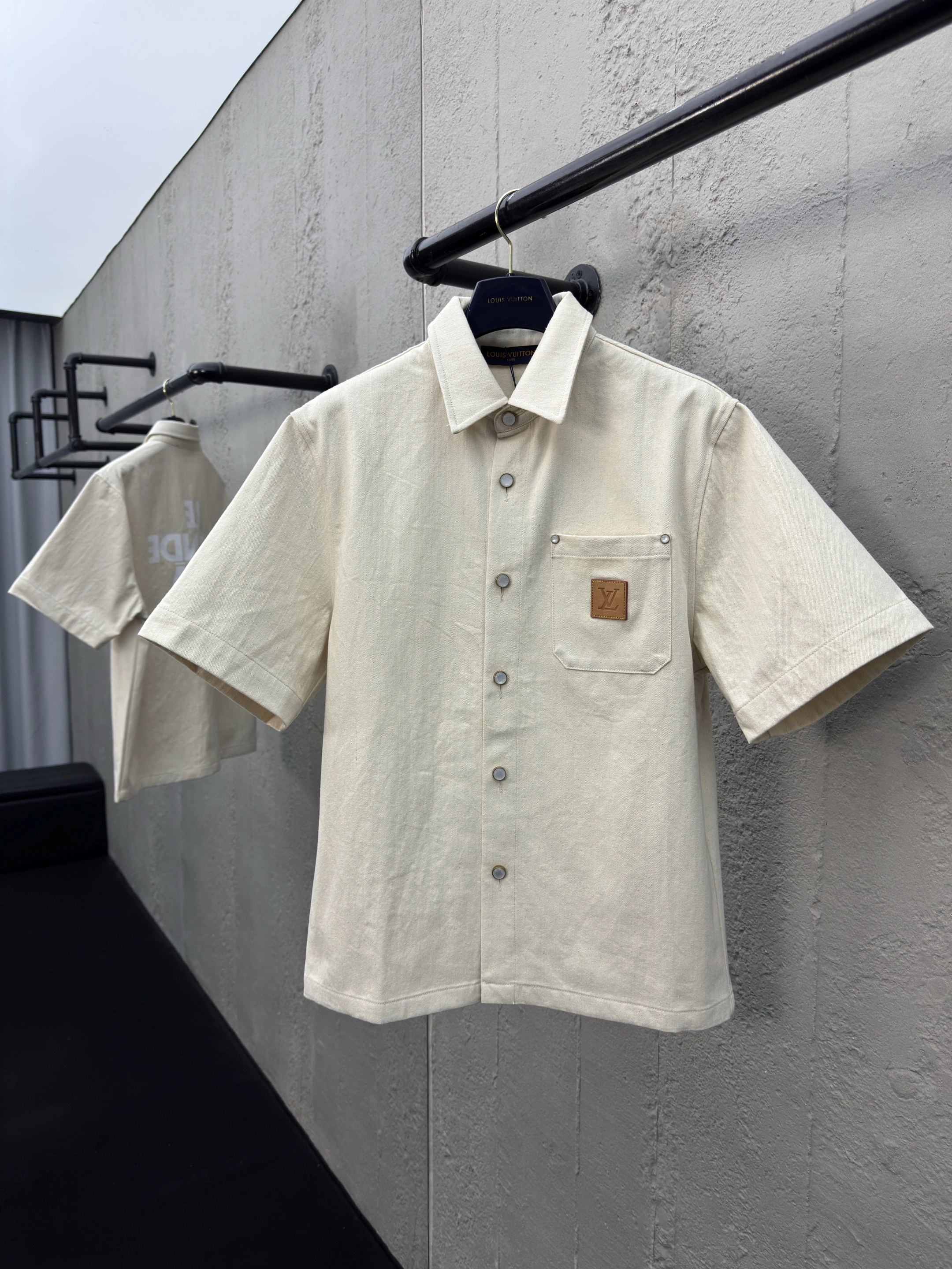 L*ouis V*uitton shirt Top Quality X.C 20250519- QuickDry 12497