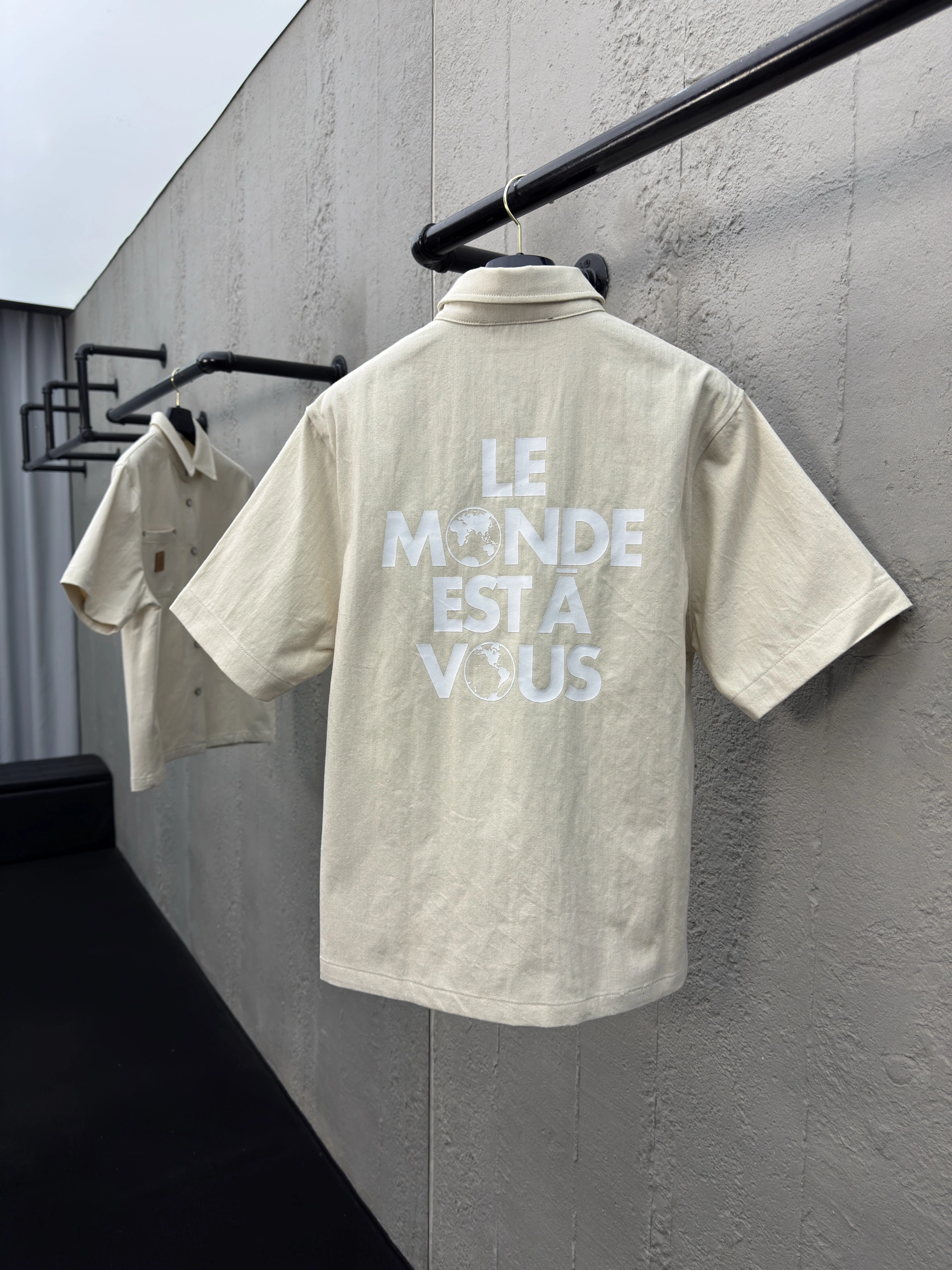 L*ouis V*uitton shirt Top Quality X.C 20250519- QuickDry 12497