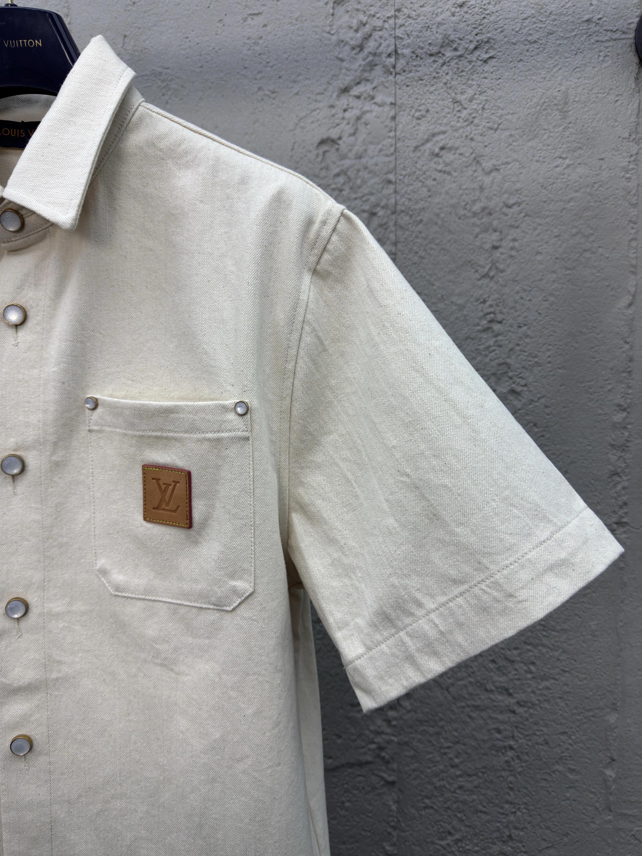 L*ouis V*uitton shirt Top Quality X.C 20250519- QuickDry 12497