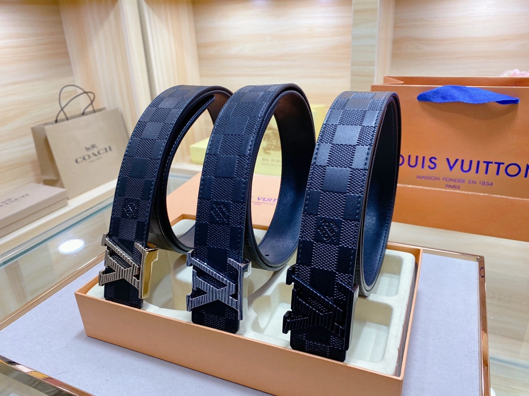 Refined L*uis V*itton Belts Top Version 3.8cm 15492
