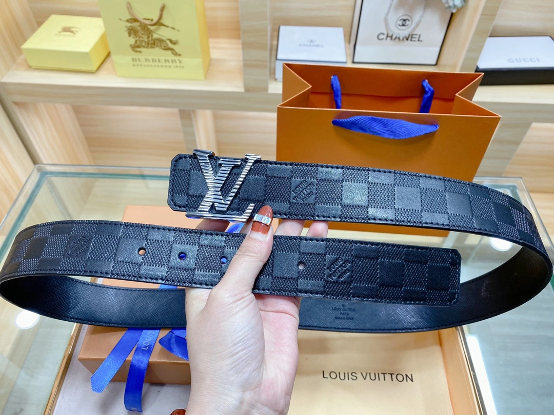 Refined L*uis V*itton Belts Top Version 3.8cm 15492