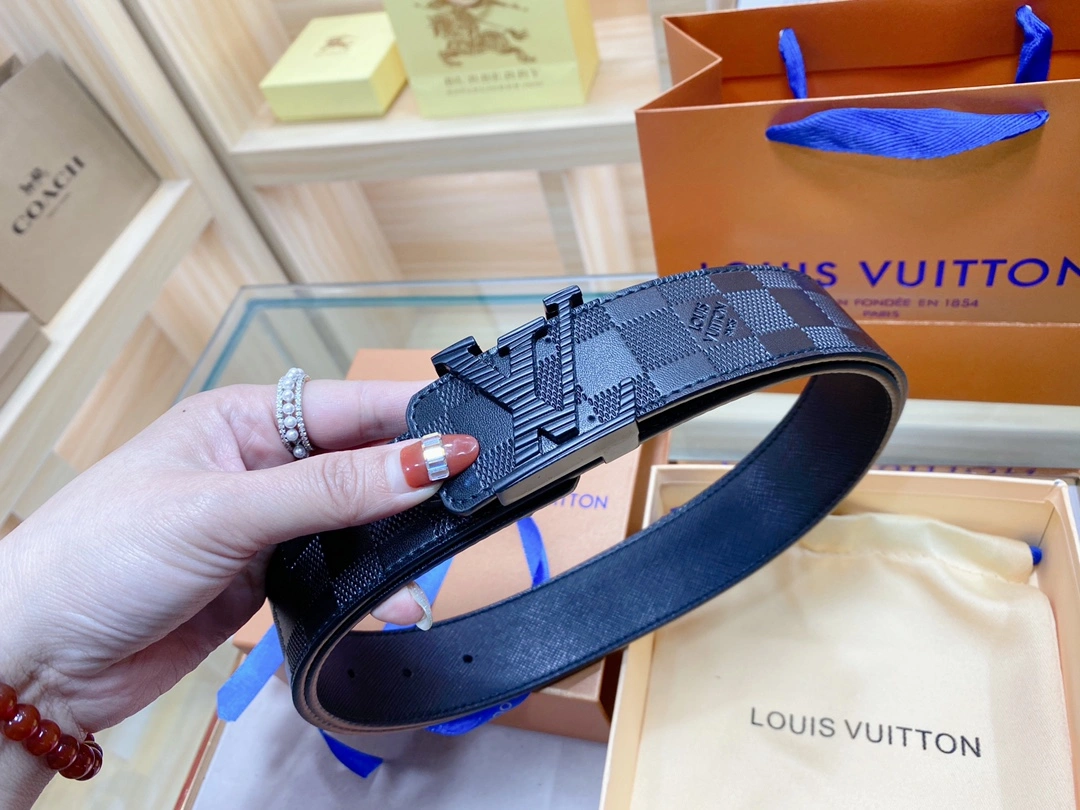 Refined L*uis V*itton Belts Top Version 3.8cm 15492