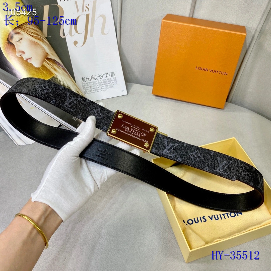 WaterResistant L*uis V*itton Belts Top Version 15520