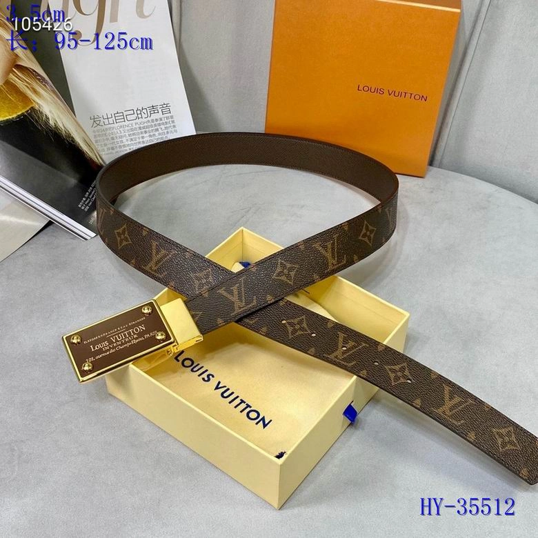 Durable L*uis V*itton Belts Top Version 15571