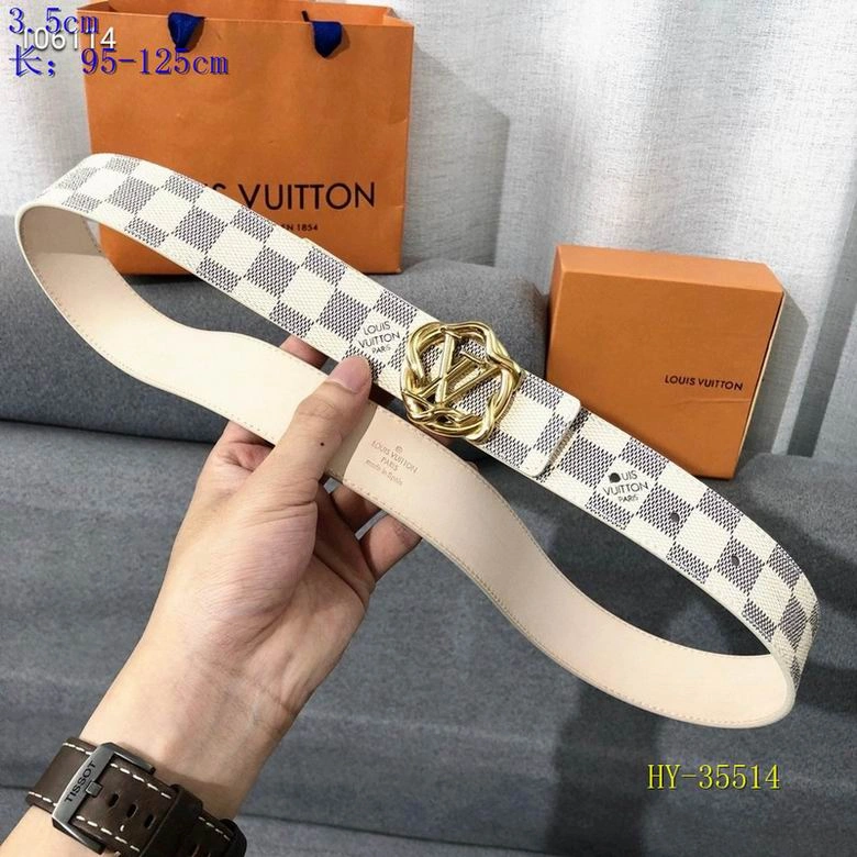 Durable L*uis V*itton Belts Top Version 15571