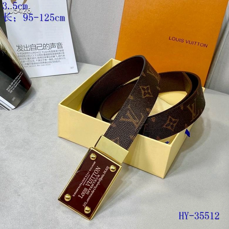 Durable L*uis V*itton Belts Top Version 15571