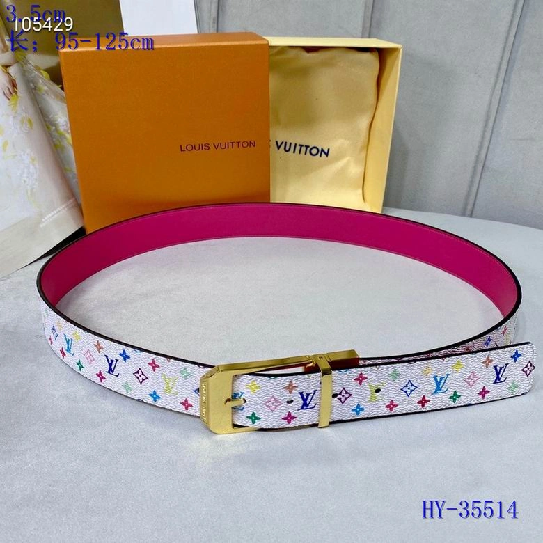Durable L*uis V*itton Belts Top Version 15571