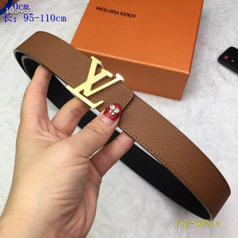 SmoothTexture L*uis V*itton Belts Top Version 15564