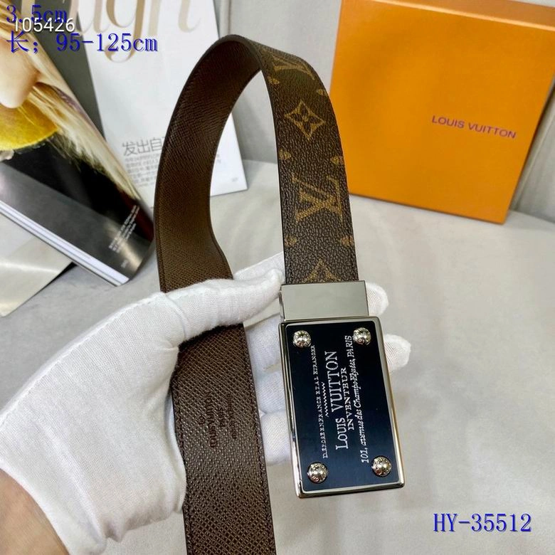 Durable L*uis V*itton Belts Top Version 15571