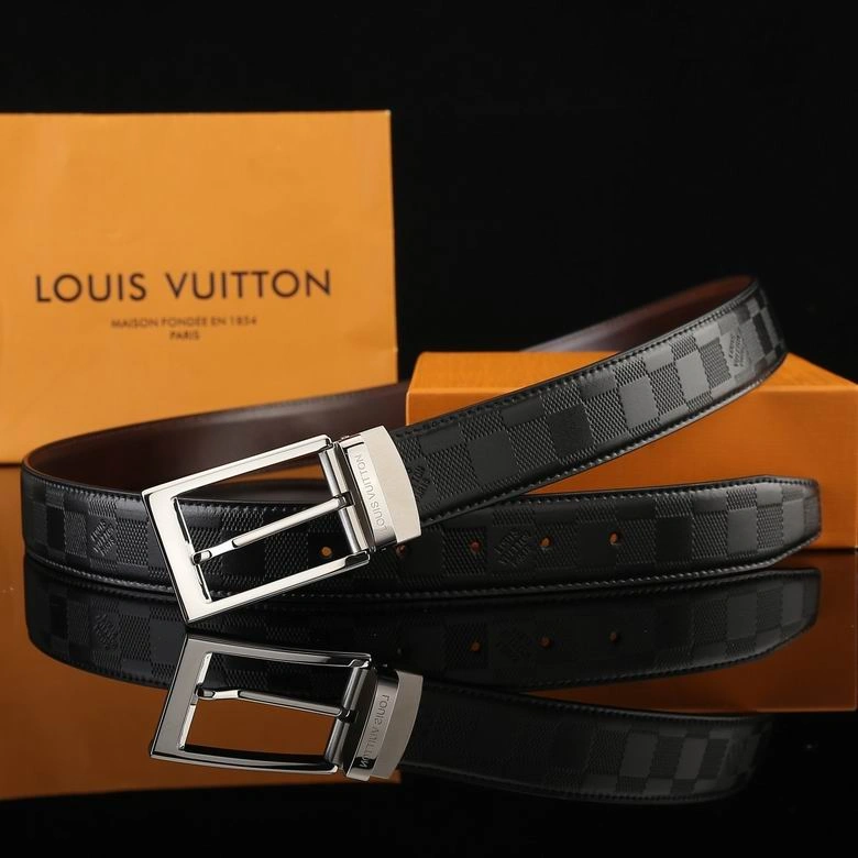 Durable L*uis V*itton Belts Top Version 15495