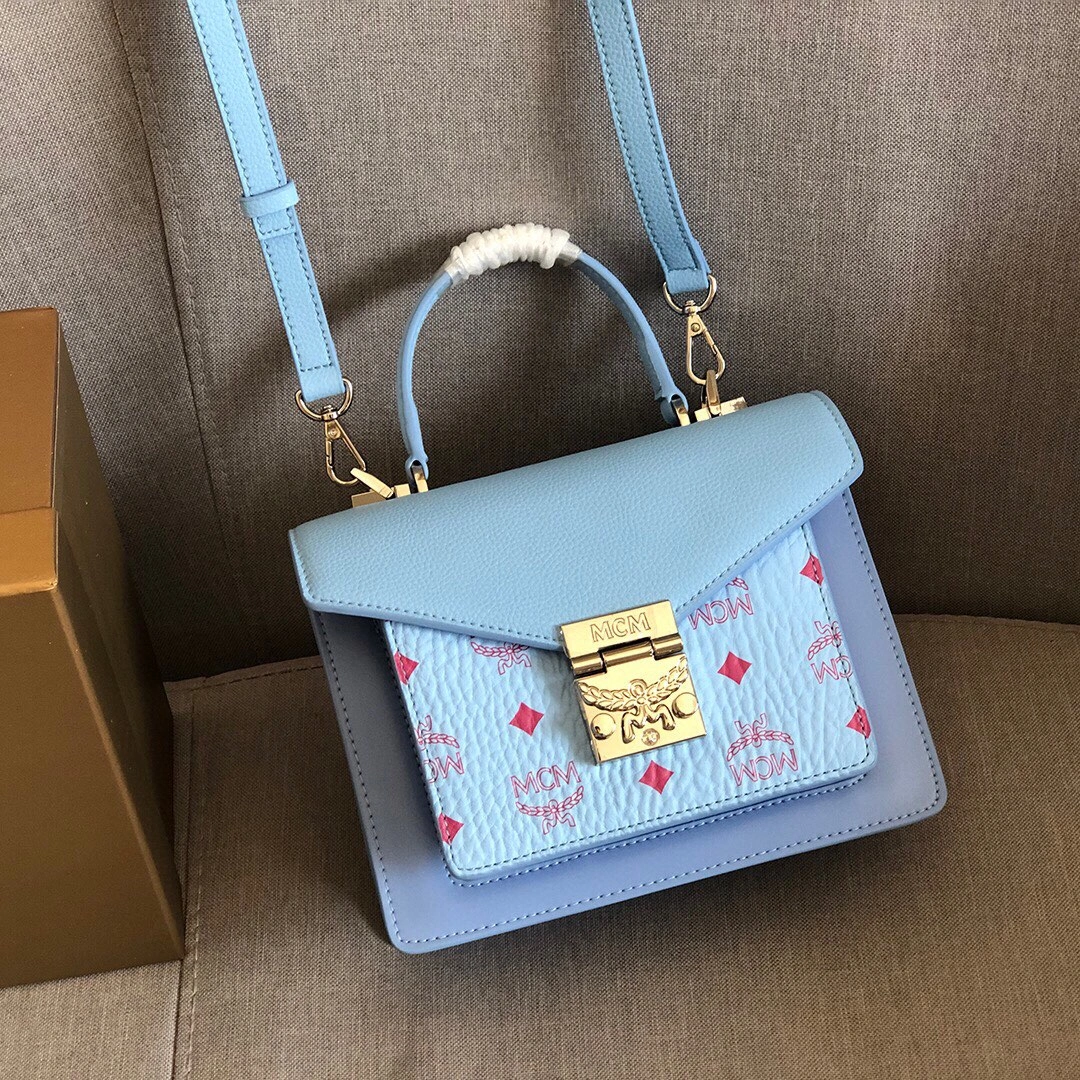 WrinkleFree M*CM Bag Top Quality 27*17*8cm 9322
