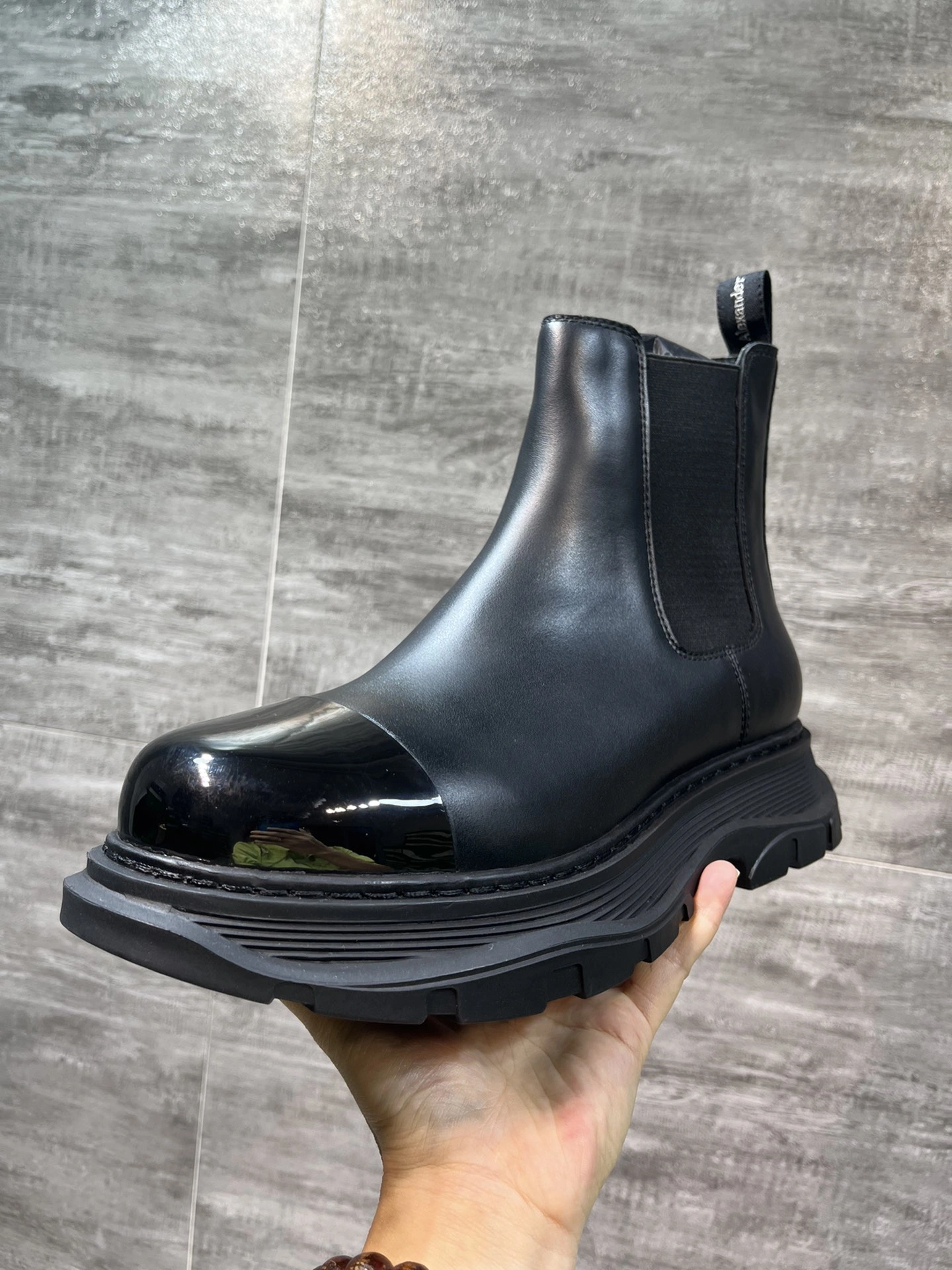 Stylish Men A*exander M*queen Boots CP 20230607- 3084