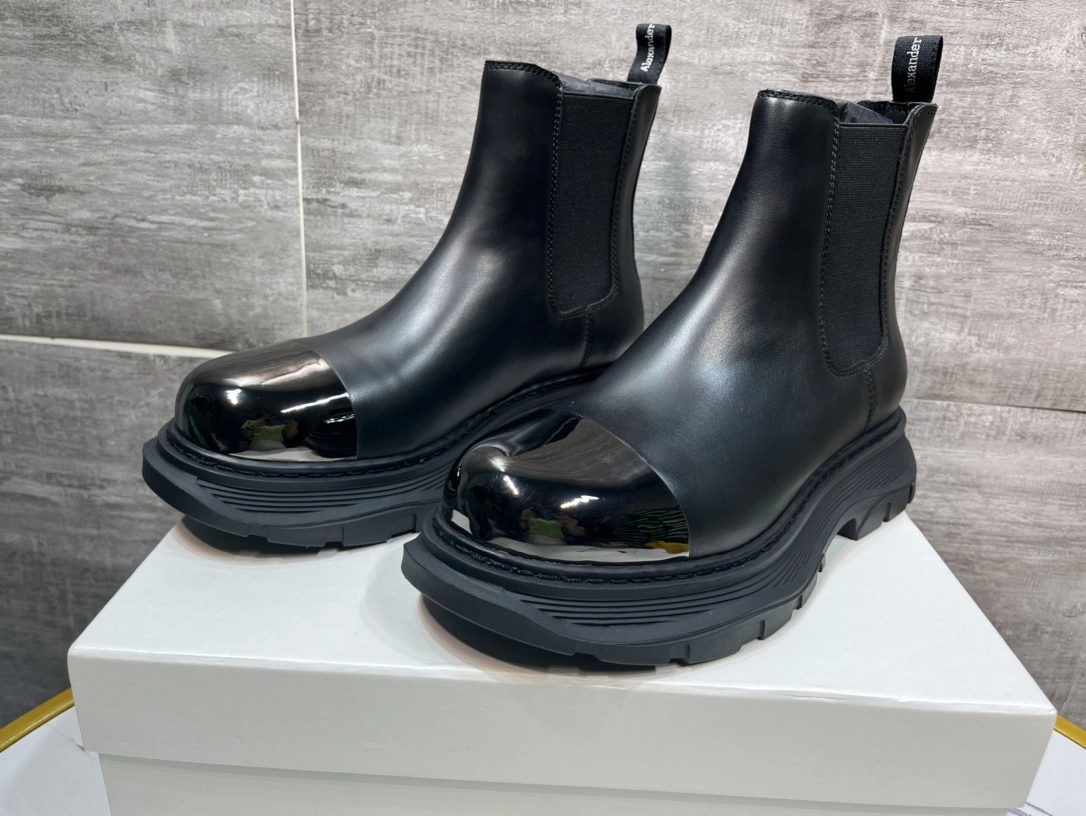 Stylish Men A*exander M*queen Boots CP 20230607- 3084