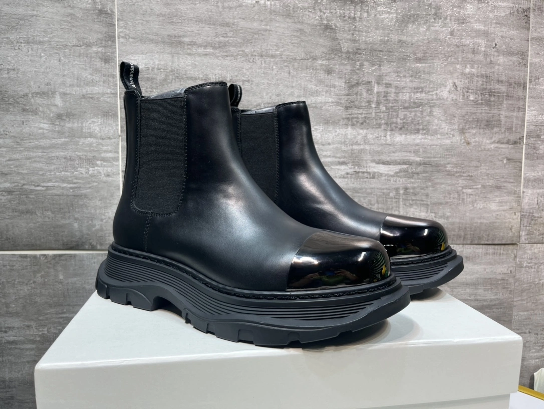 Stylish Men A*exander M*queen Boots CP 20230607- 3084