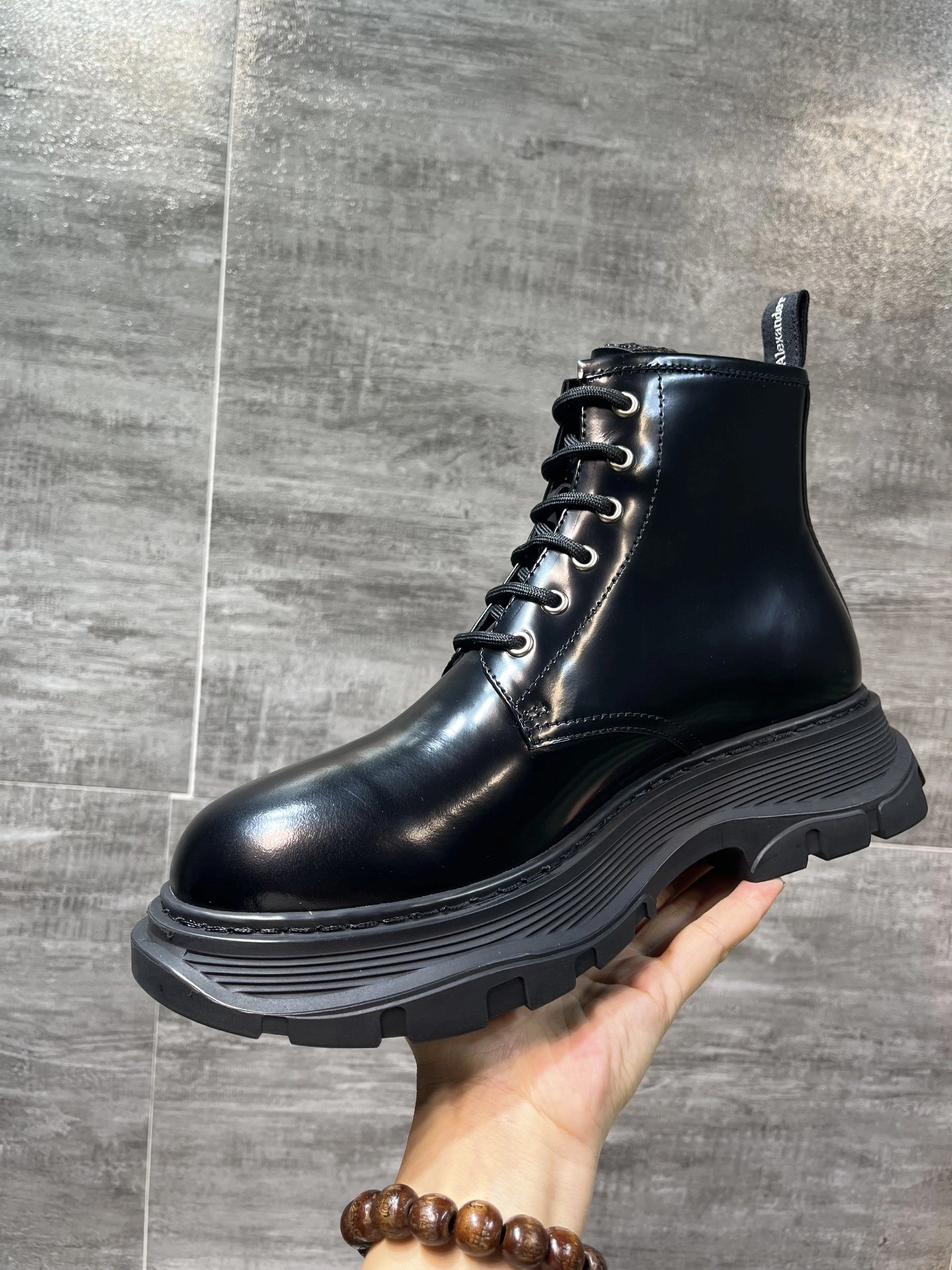 Original Men A*exander M*queen Boots CP 20230607- 3082