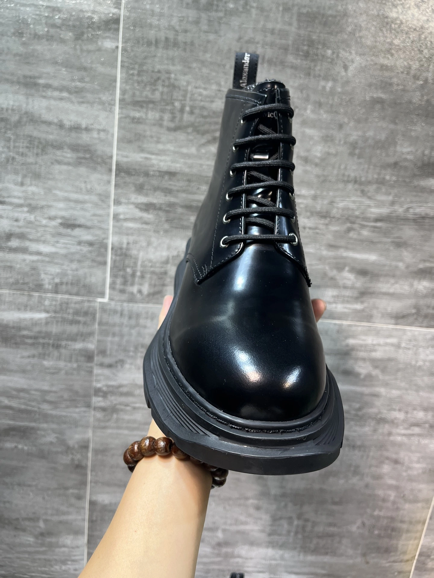 Original Men A*exander M*queen Boots CP 20230607- 3082