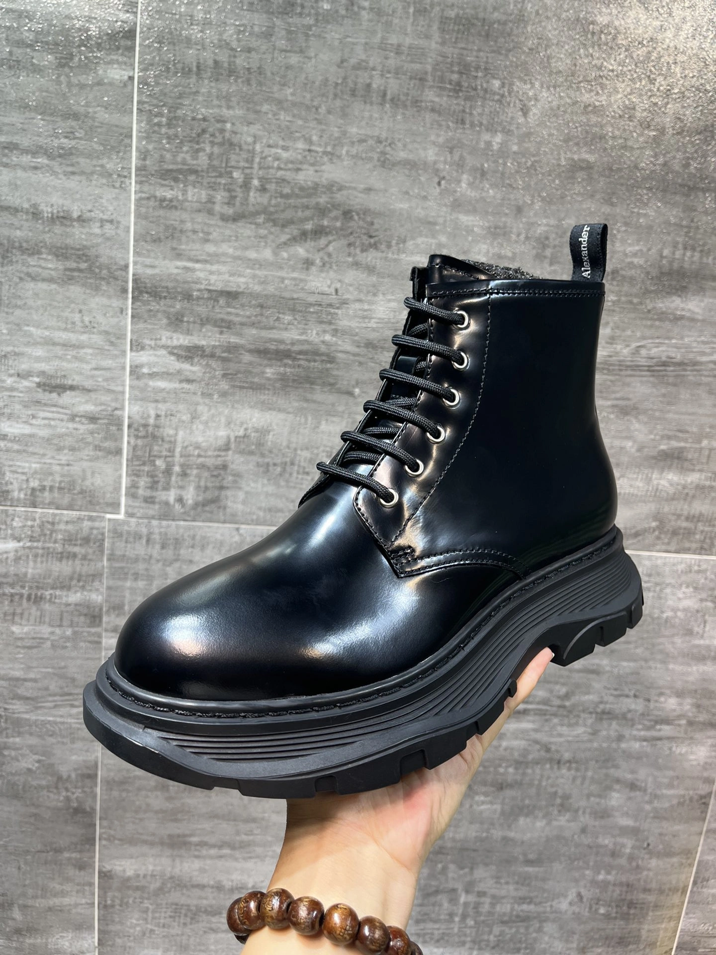 Original Men A*exander M*queen Boots CP 20230607- 3082