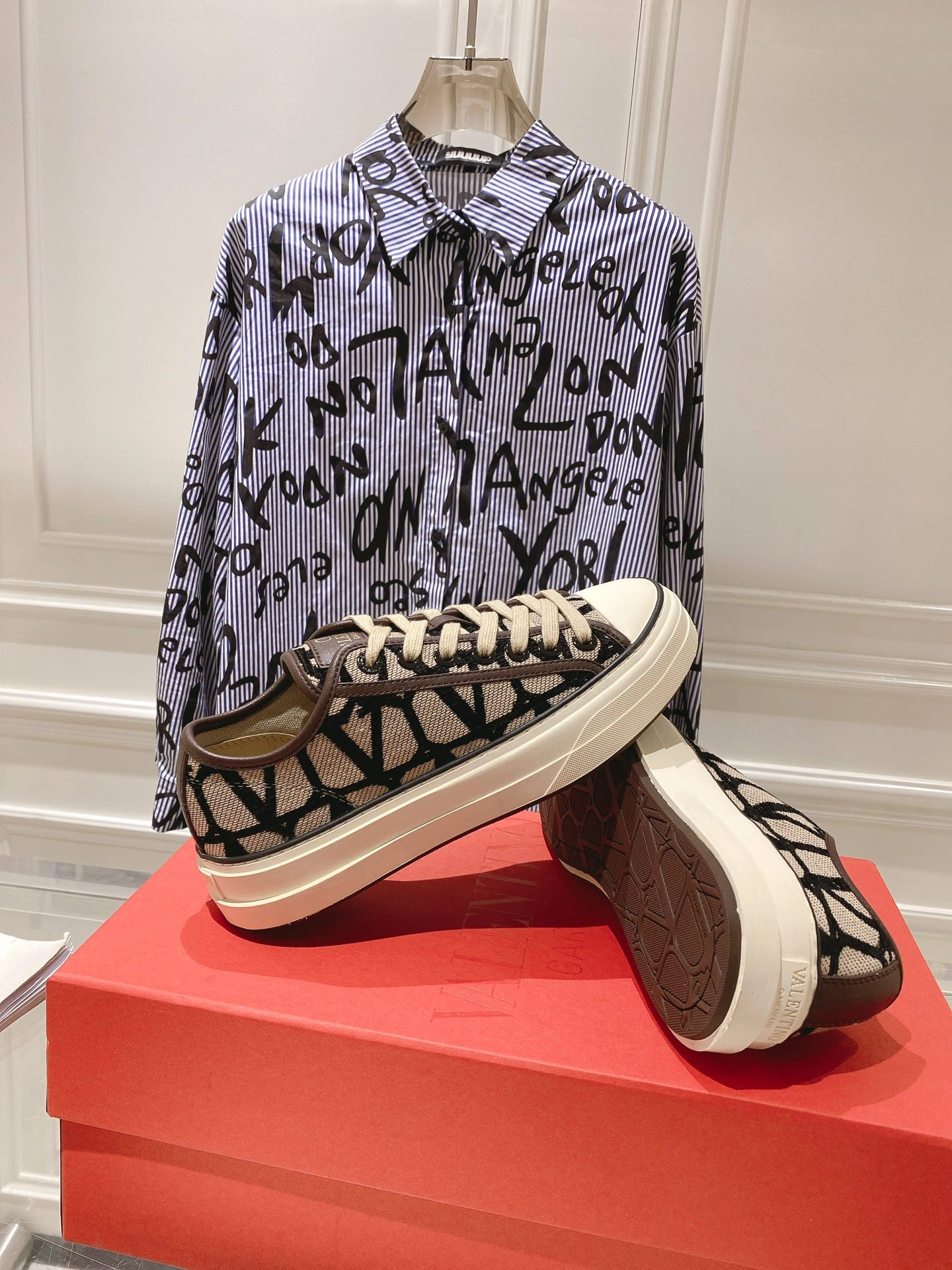 Men And Women 𝑉*𝐴𝐿𝐸𝑁𝑇𝐼𝑁𝑂 Top Canvas Shoe CP 20230607- UrbanStyle 7572
