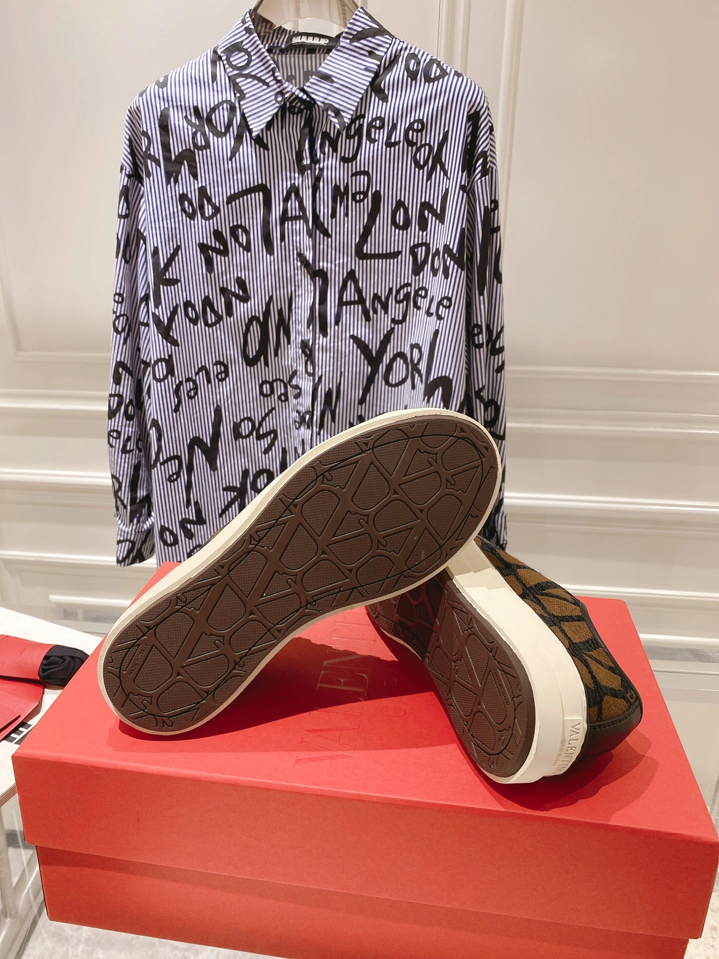 Snug Men And Women 𝑉*𝐴𝐿𝐸𝑁𝑇𝐼𝑁𝑂 Top Canvas Shoe CP 20230608- 7573