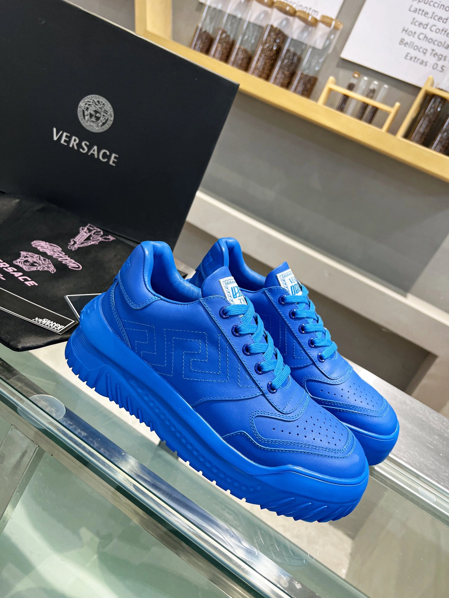 Trendsetting Men And Women V*ersace Top Sneakers CP 20230607- 6648
