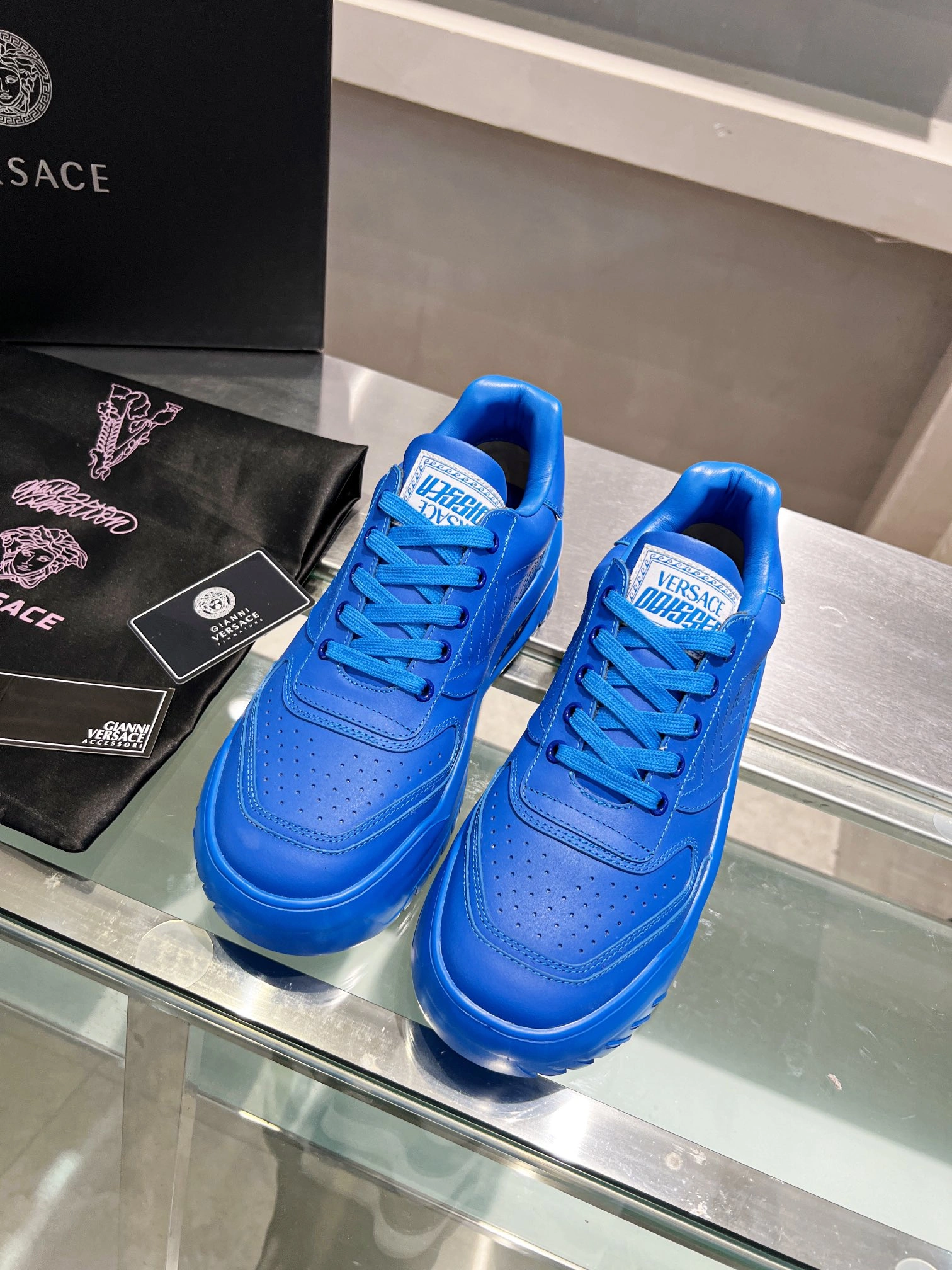 Trendsetting Men And Women V*ersace Top Sneakers CP 20230607- 6648