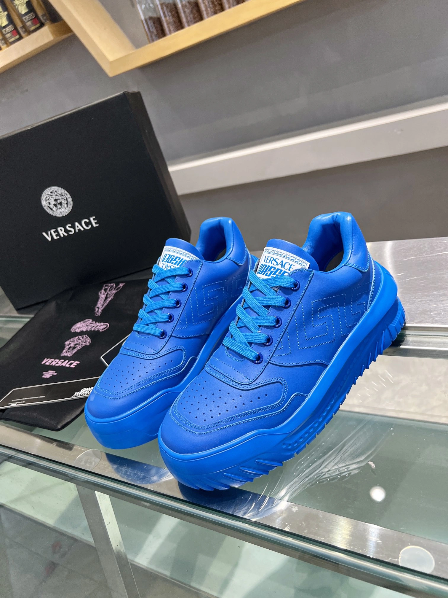 Trendsetting Men And Women V*ersace Top Sneakers CP 20230607- 6648