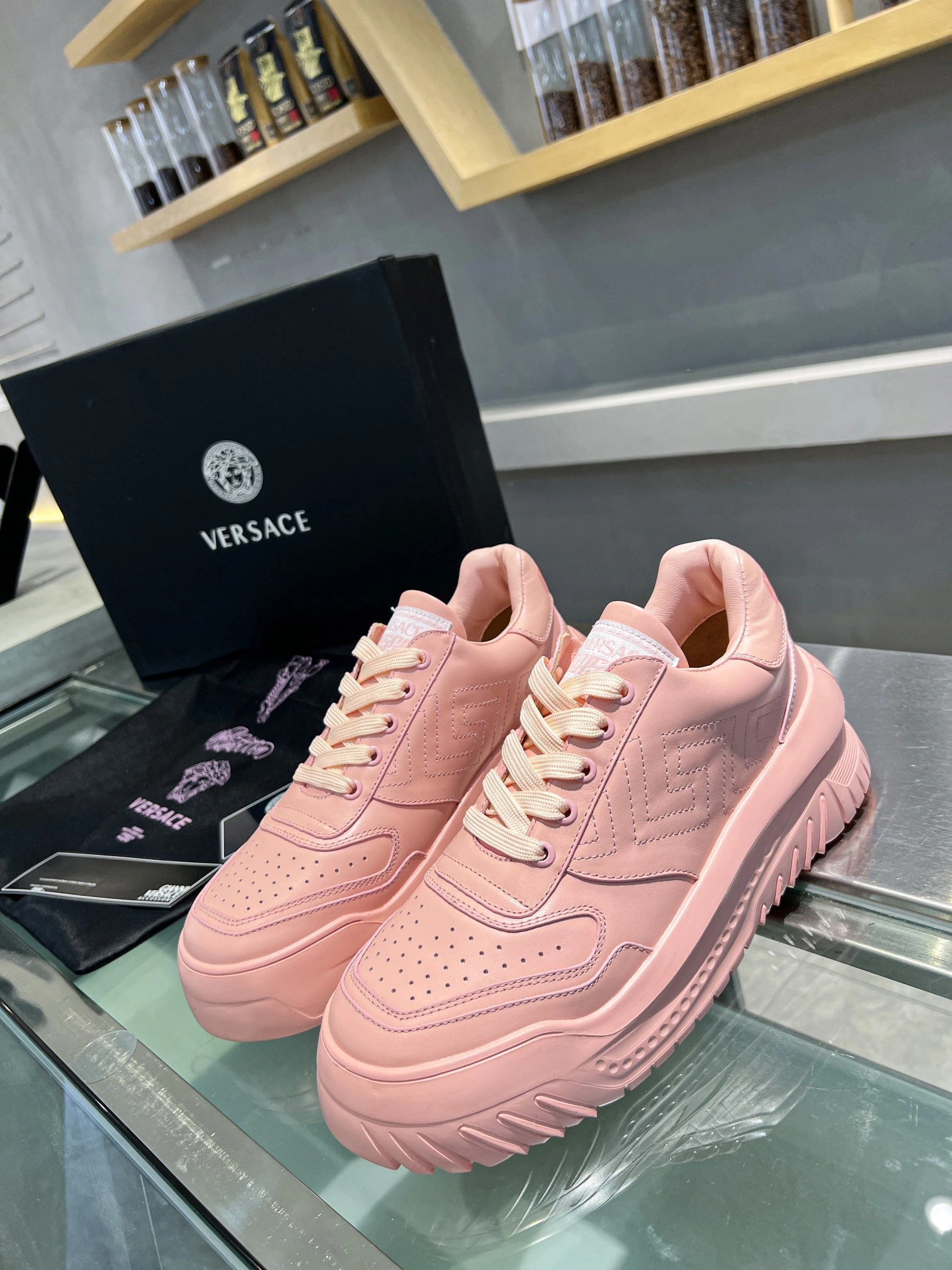 Men And Women V*ersace Top Sneakers CP 20230607- Durable 6646