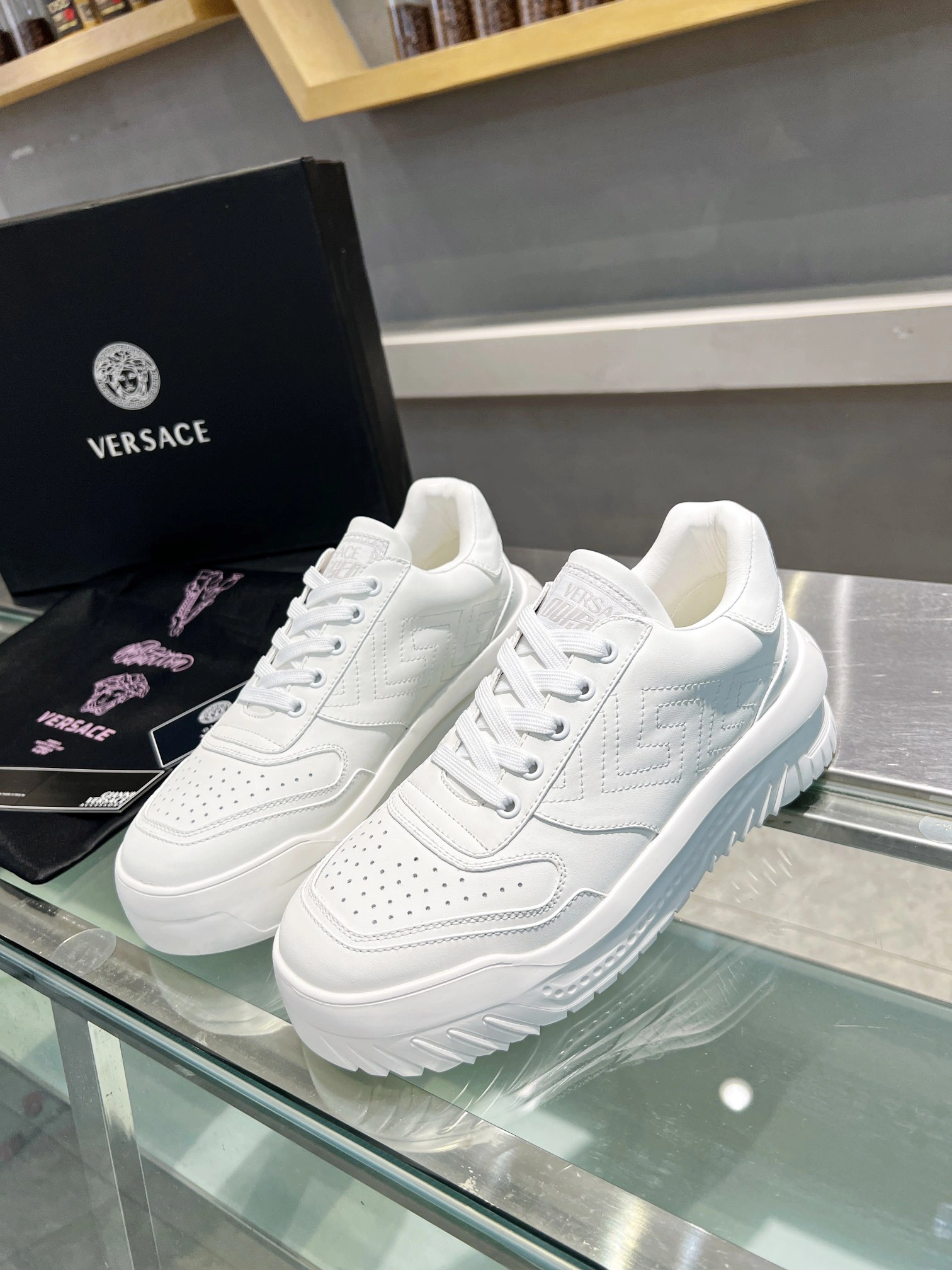 Resilient Men And Women V*ersace Top Sneakers CP 20230607- 6644